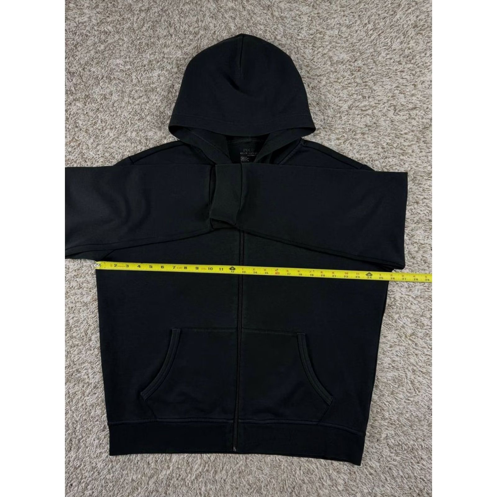 Polo Ralph Lauren Polo Ralph Lauren Hoodie Full Zip Black XL Men Size US XL / EU 56 / 4 - 5 Thumbnail