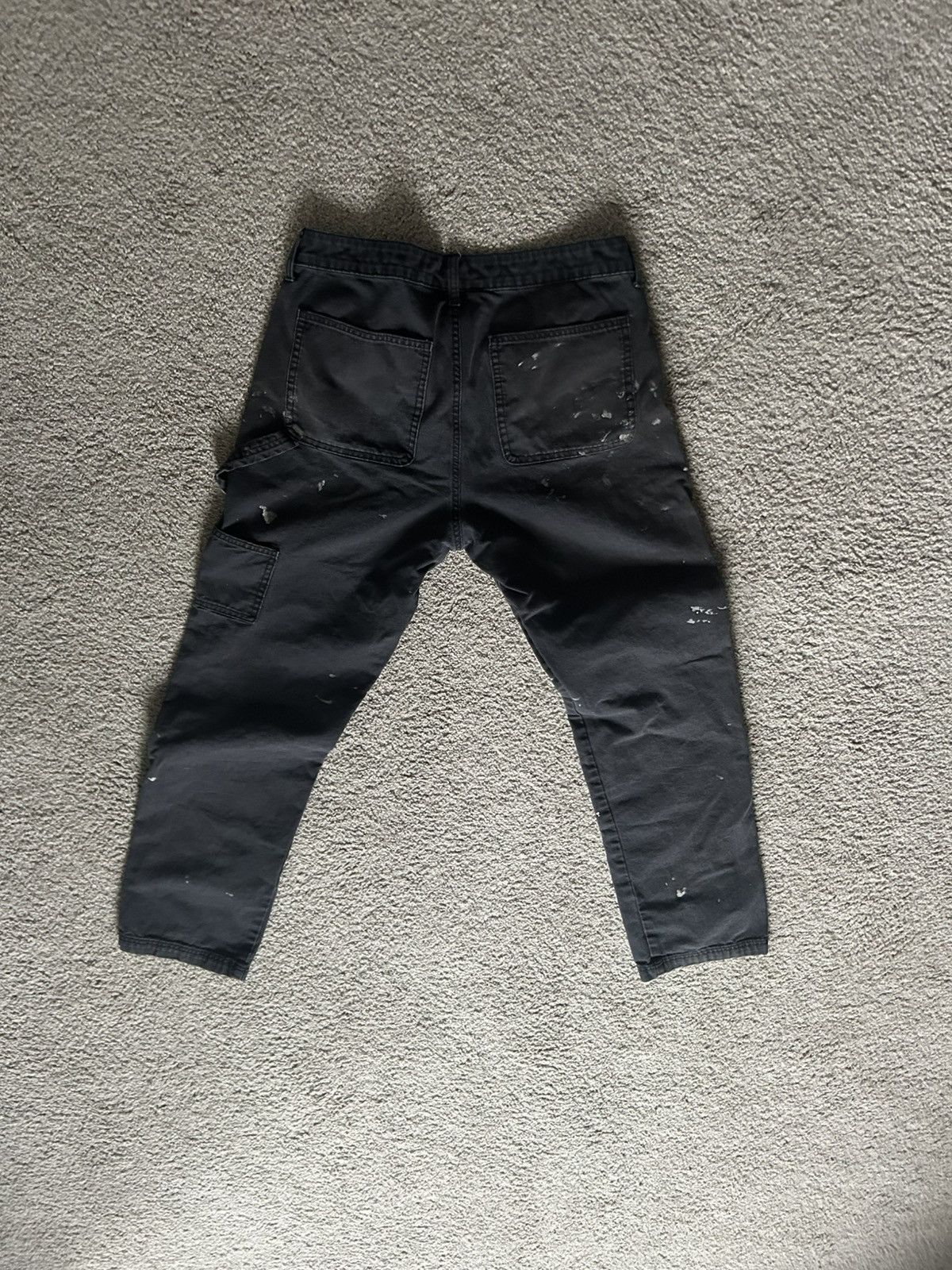 Vintage Y2K paint splatter loose baggy jeans Size US 31 - 3 Thumbnail