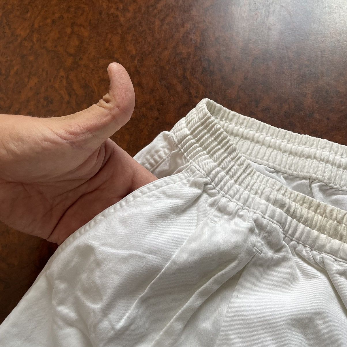 Nike × Vintage 90s BOXY SWOOSH NIKE SUPREME COURT BAGGY SHORTS AGASSI Size US 34 / EU 50 - 8 Thumbnail