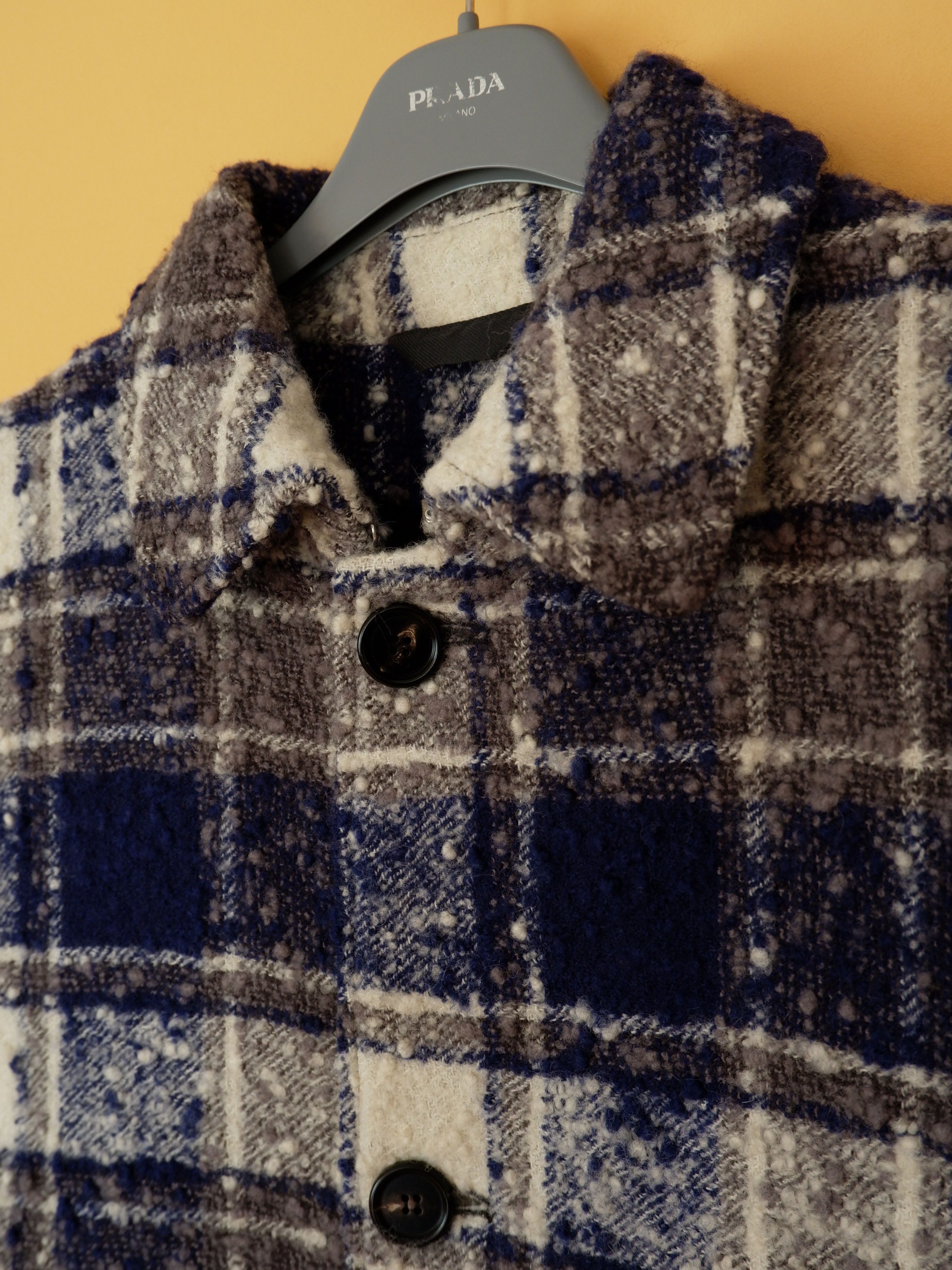 Marni Last drop! Marni checked bouclé wool coat Size US S / EU 44-46 / 1 - 2 Thumbnail