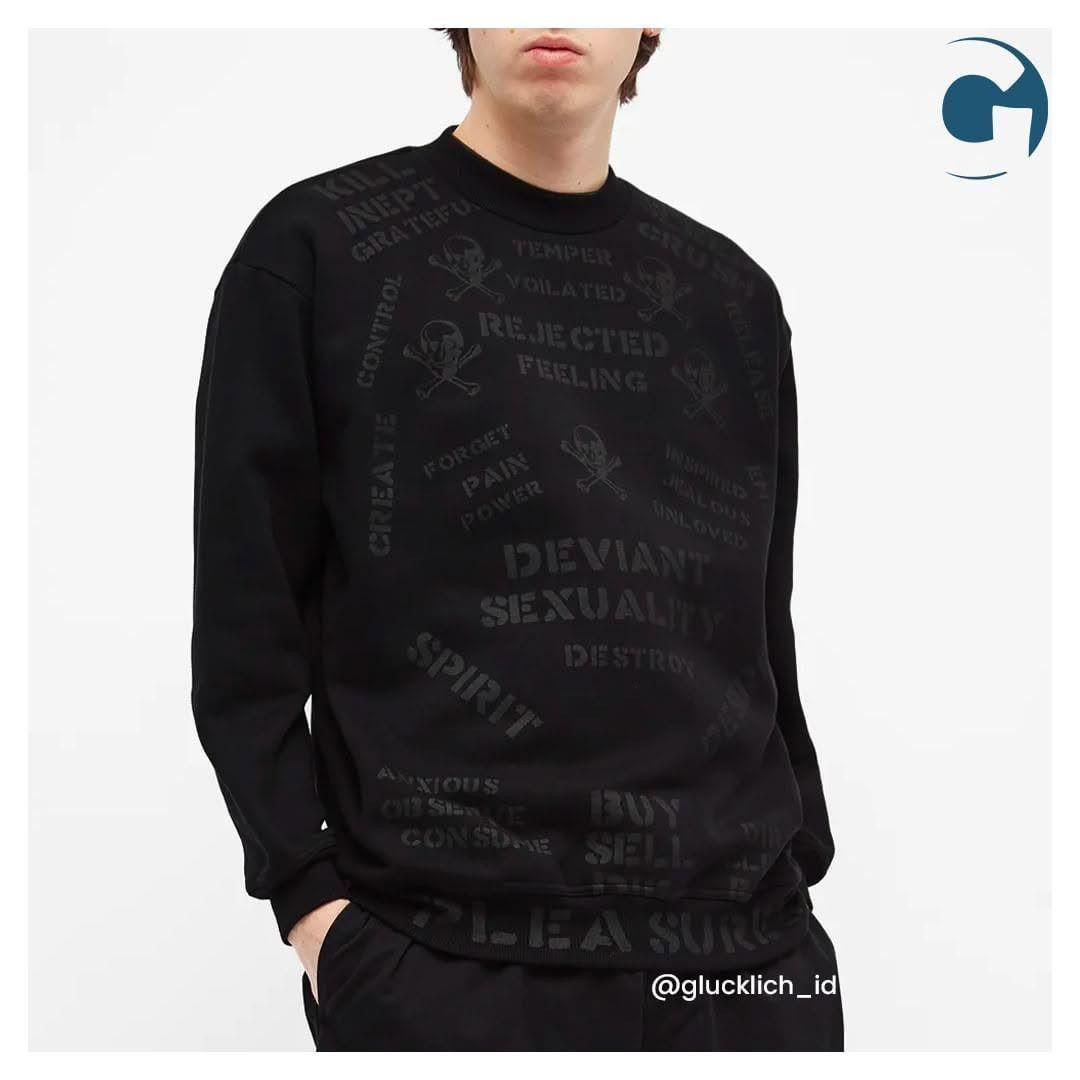 Pleasures Pleasures, Crush Crew Sweat in Black Size US S / EU 44-46 / 1 - 2 Thumbnail