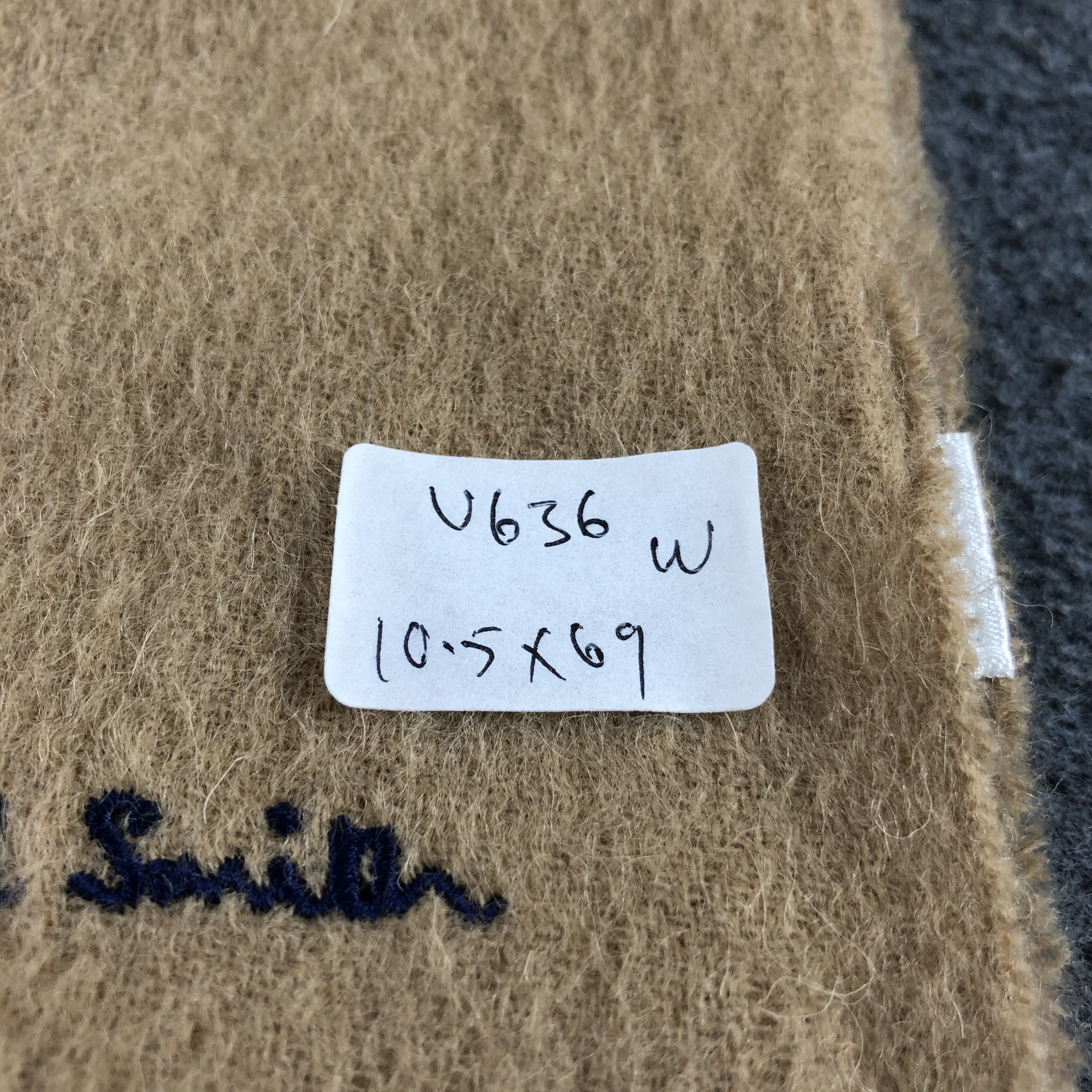 Paul Smith Paul Smith Plain Wool Scarf Muffler V636 Size ONE SIZE - 9 Thumbnail
