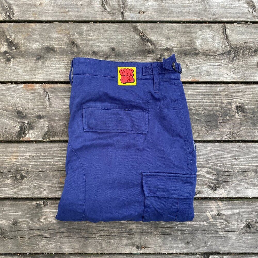Empyre × Vintage Vintage Y2K Empyre Cargo Pants Size 34 Blue Size US 34 / EU 50 - 2 Thumbnail