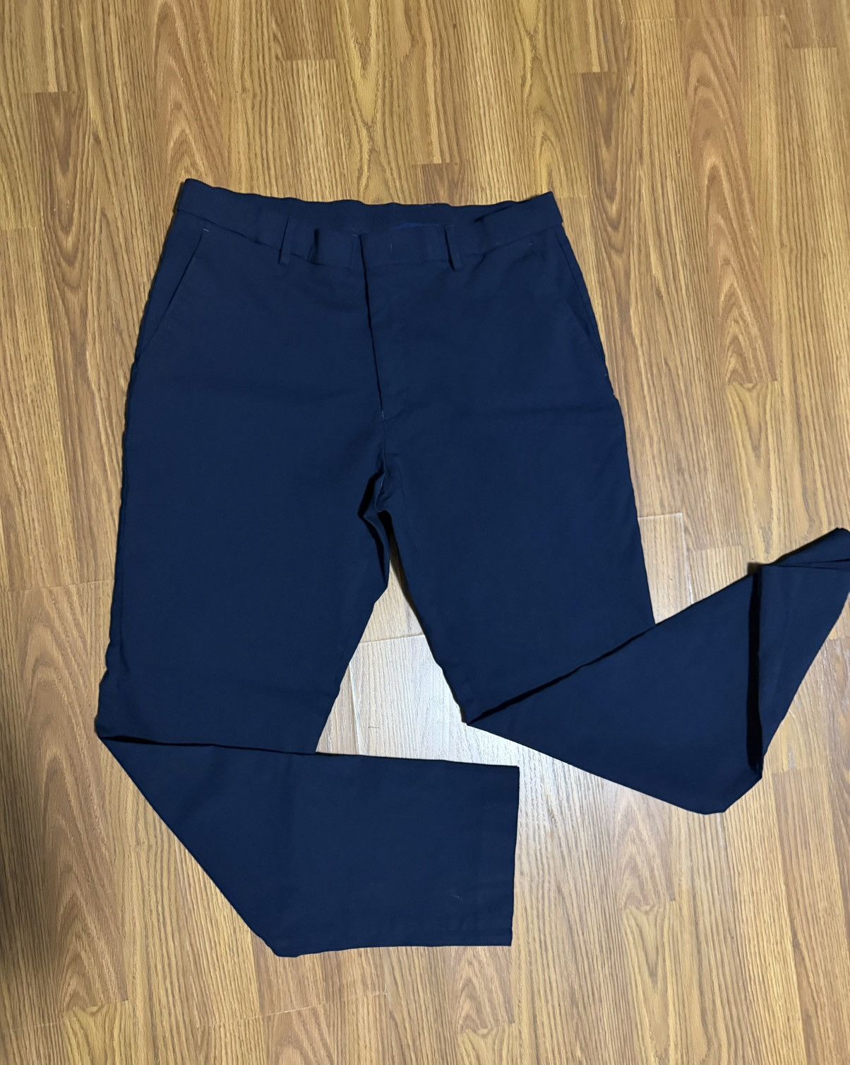 Tommy Hilfiger Tommy Hilfiger Preppy Navy Tailored Dress Pants Size 36x32 Size 36R - 5 Thumbnail
