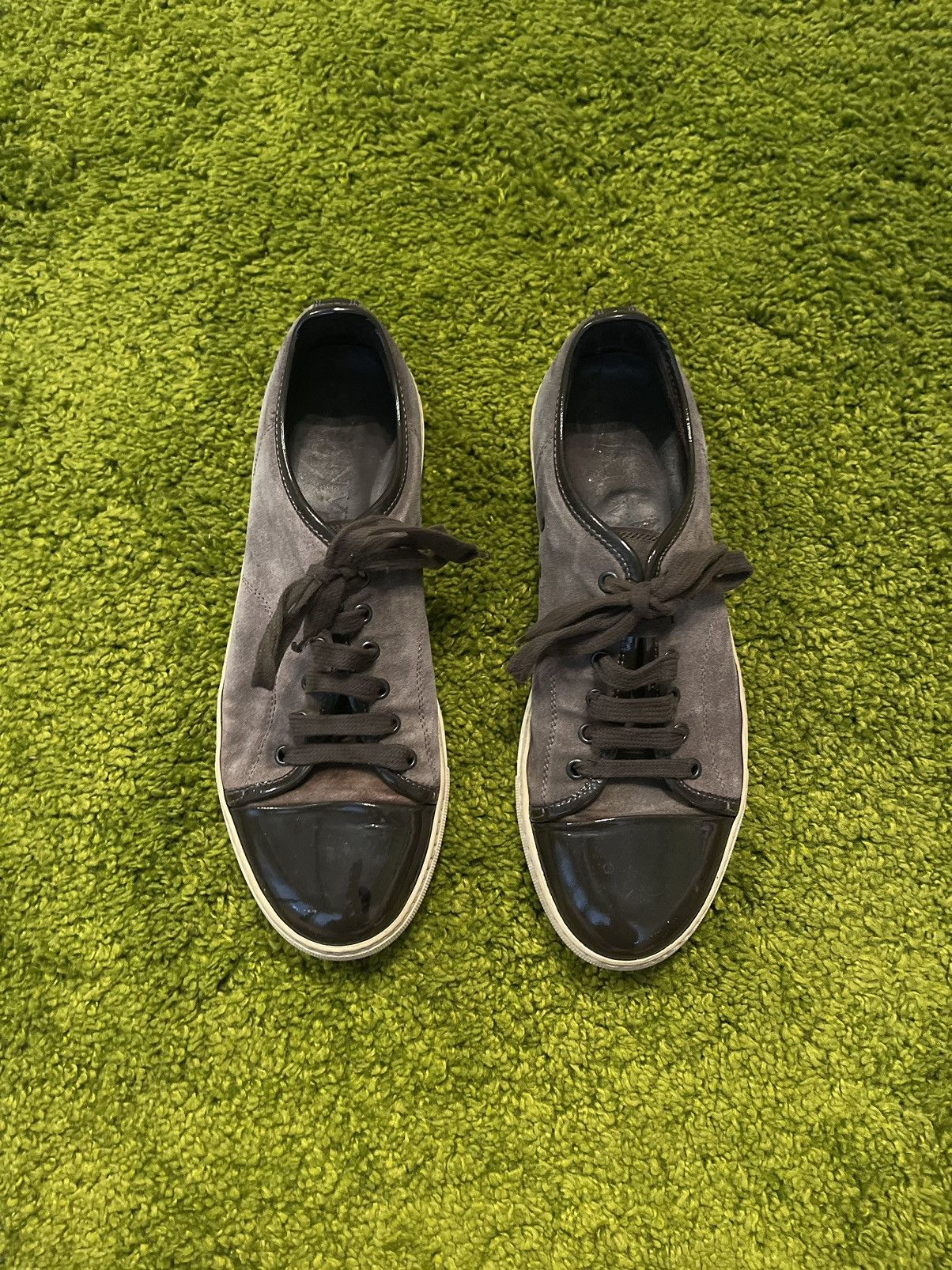 Genuine Leather × Lanvin Lanvin Avant garde real suede leather sneakers Size US 7 / EU 40 - 2 Thumbnail
