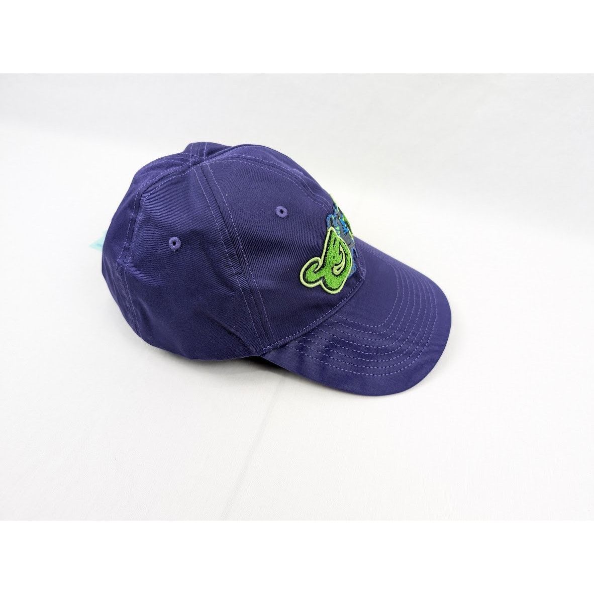 Off-White o1rshd1 Size: OS / Varsity Baseball Hat / Cap Purple/Green Size ONE SIZE - 13 Thumbnail
