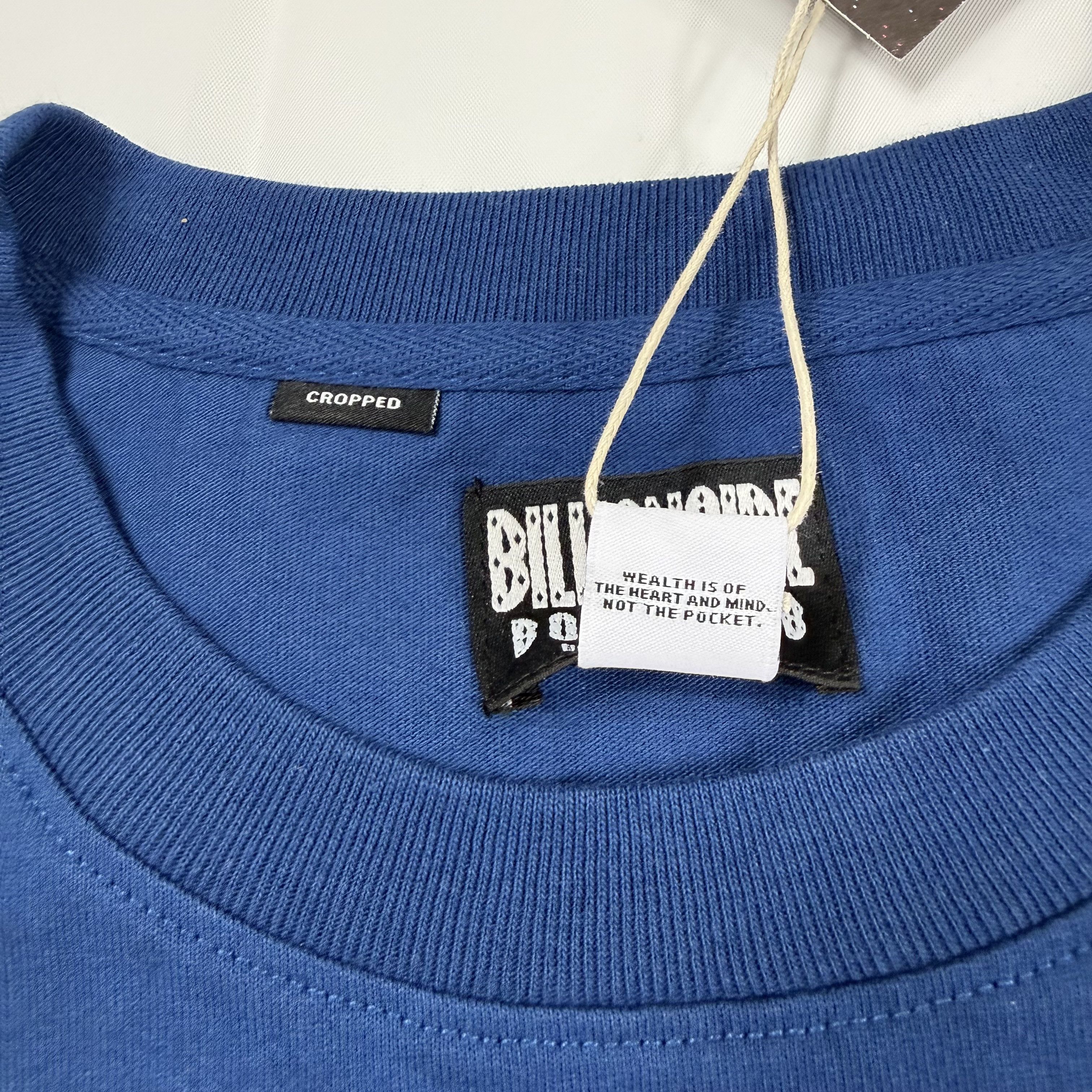 Billionaire Boys Club Billionaire Boys Club Blue Cropped Boxy Graphic T-Shirt XXL Size US XXL / EU 58 / 5 - 5 Thumbnail