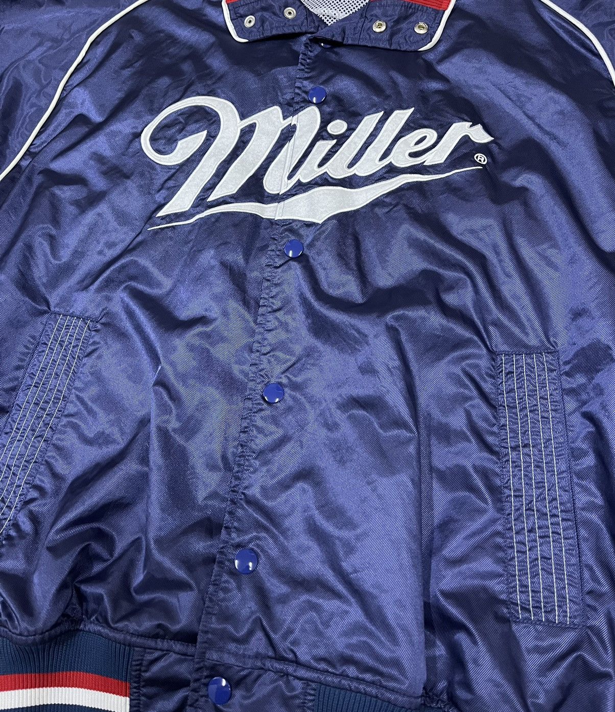Vintage Rare🔥Vintage MILLER Button Light Jacket/Windbreaker Size US L / EU 52-54 / 3 - 5 Thumbnail