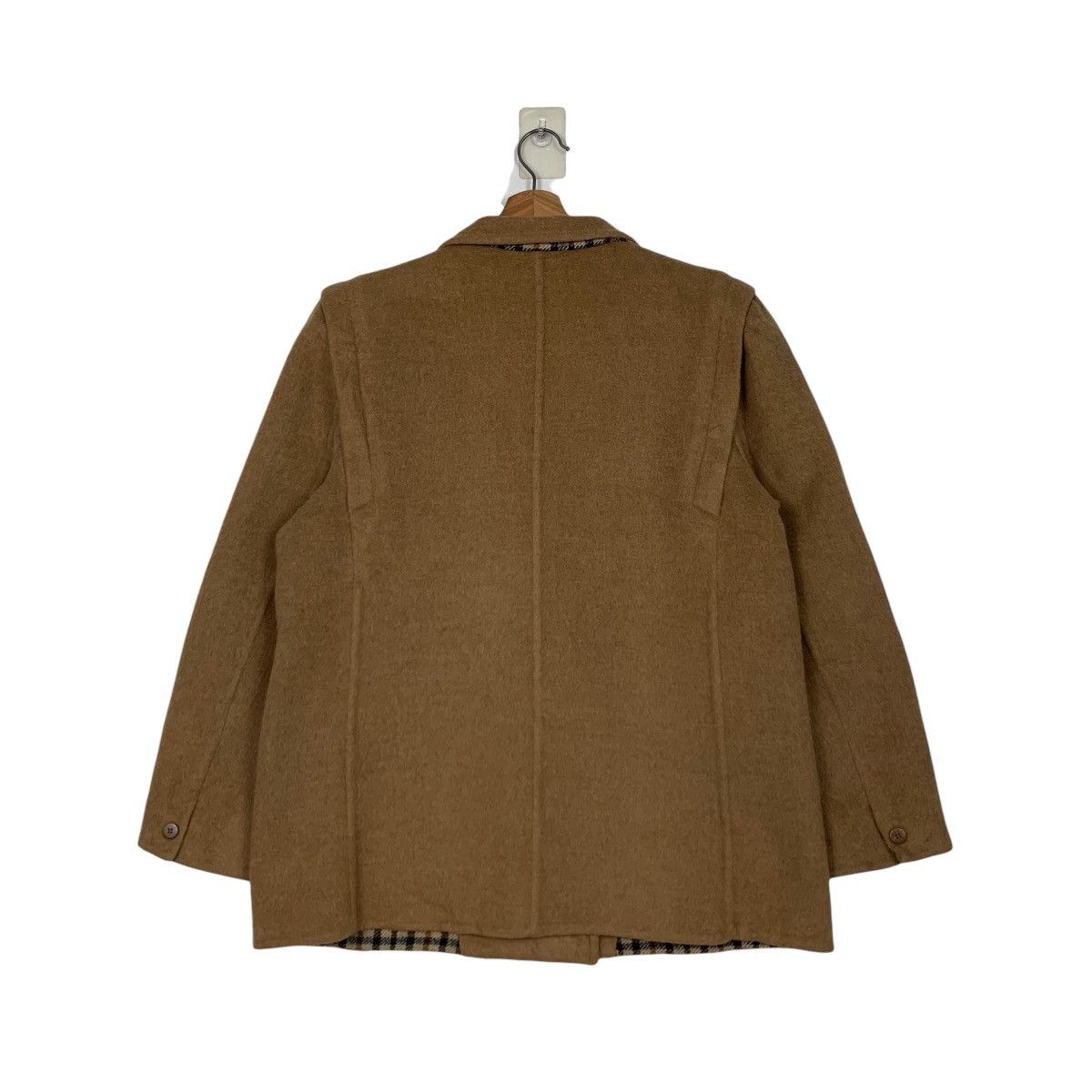 DAKS Vintage 90's DAKS ENGLAND Wool Coat Jacket #2740-C123 Size US L / EU 52-54 / 3 - 17 Thumbnail