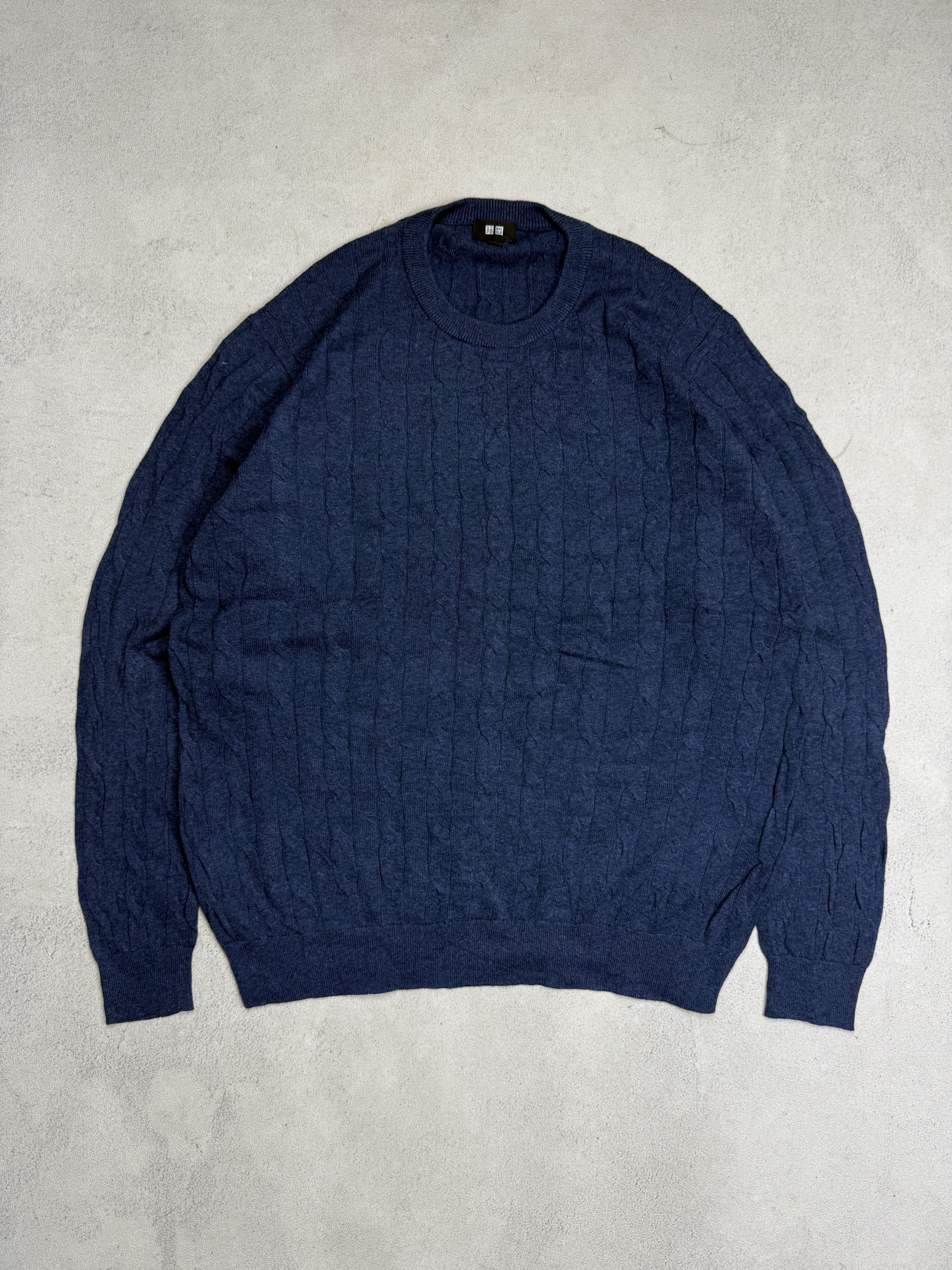 Uniqlo Uniqlo Knit Cable Sweater Cardigan Size US XL / EU 56 / 4 - 1 Thumbnail