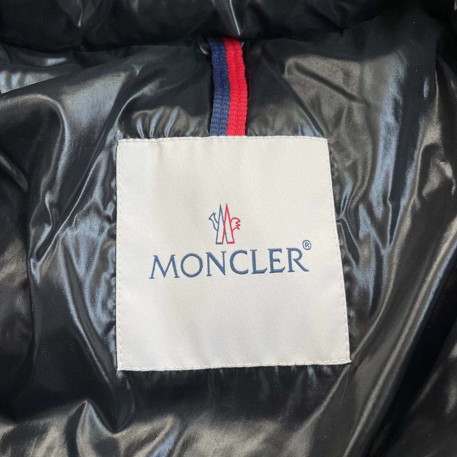 Moncler Moncler moka long hooded black down coat 0 Size XS / US 0-2 / IT 36-38 - 6 Thumbnail