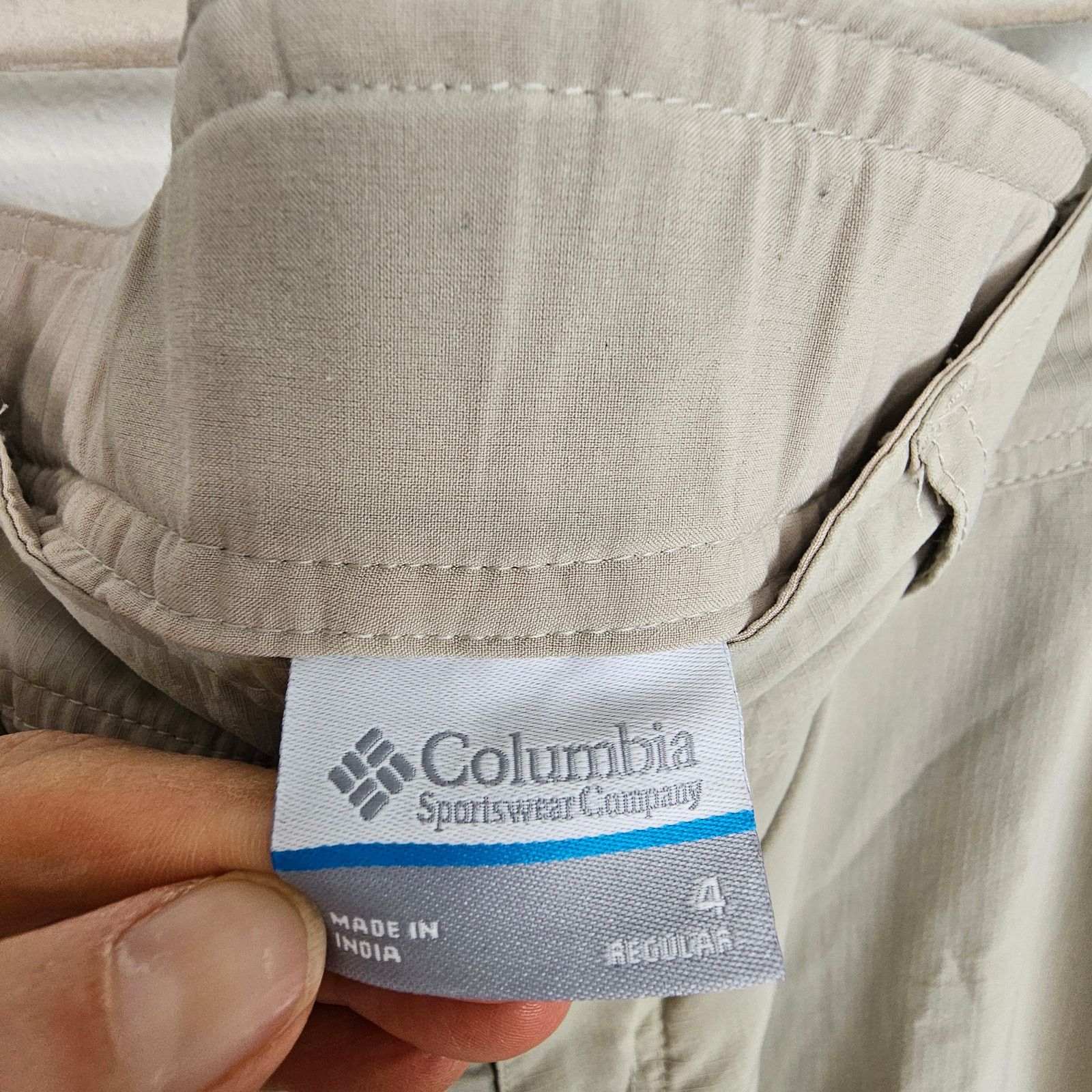 Columbia Columbia Womens Convertible Cargo Hiking Pants 4R Gorpcore Size 27" / US 4 / IT 40 - 8 Thumbnail