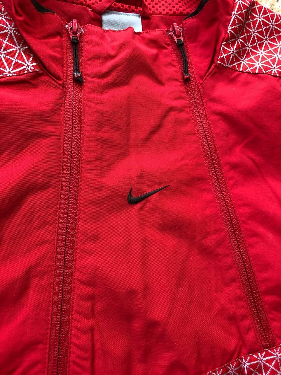 Nike × Vintage 🍒 NIKE RETRO TRACK JACKET ANORAK CENTRAL SWOOSH LOGO Y2K Size US M / EU 48-50 / 2 - 2 Thumbnail