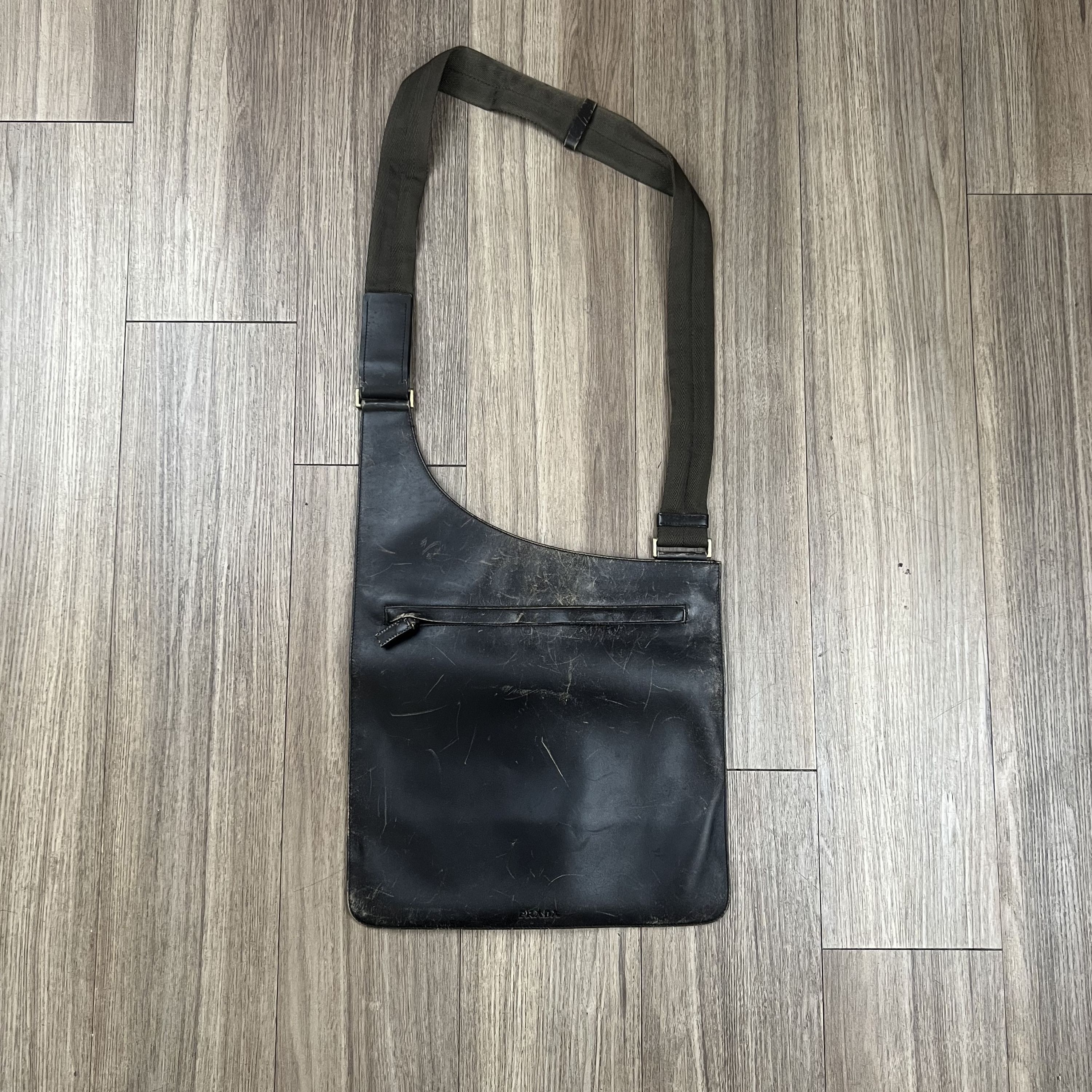 Prada × Streetwear × Vintage Prada Archive distressed dragon brown