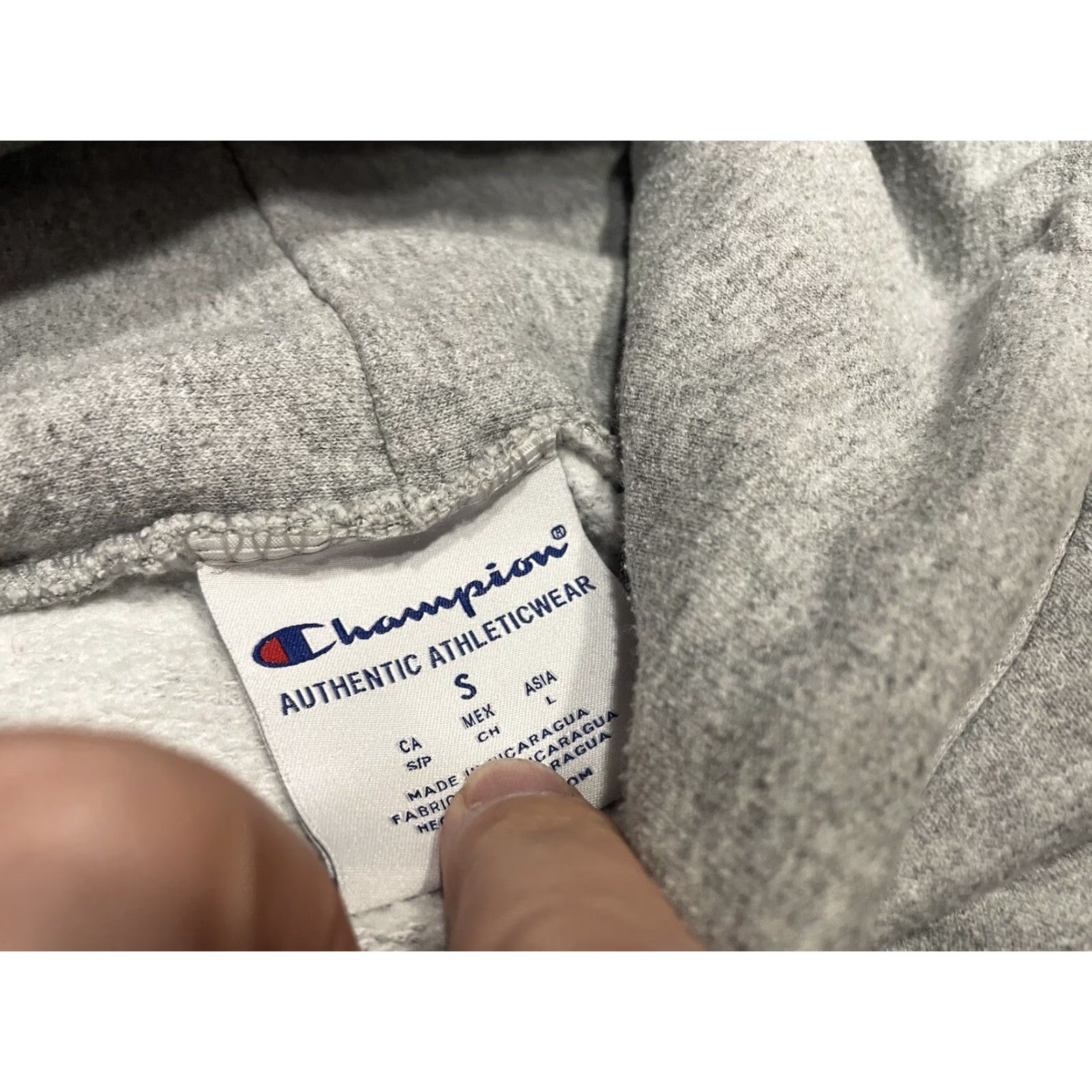 Champion Champion Hoodie Men S Gray College Pullover Meredith College Small Vintage Style Size US S / EU 44-46 / 1 - 4 Thumbnail