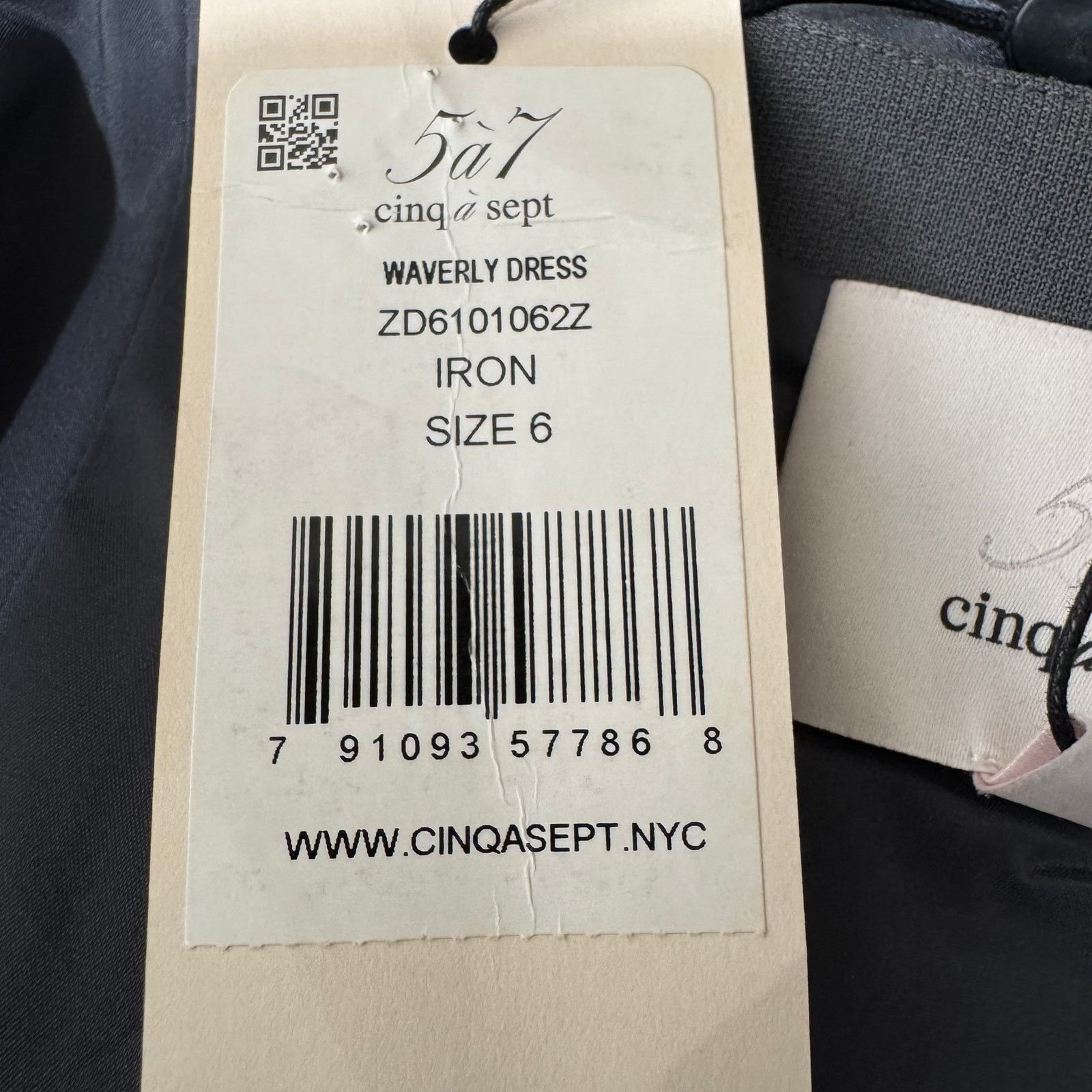 Cinq a Sept Cinq a Sept Waverly Silk Gathered Bow Accent Mini Dress NWT Size M / US 6-8 / IT 42-44 - 10 Thumbnail