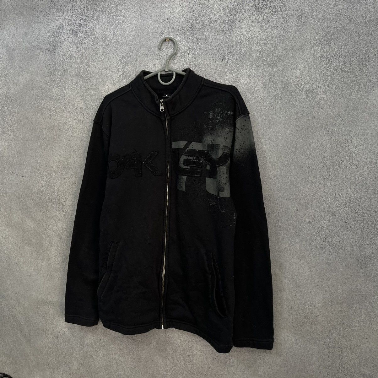 Oakley Vintage Oakley Zip Hoodie Big Logo Size US L / EU 52-54 / 3 - 6 Thumbnail