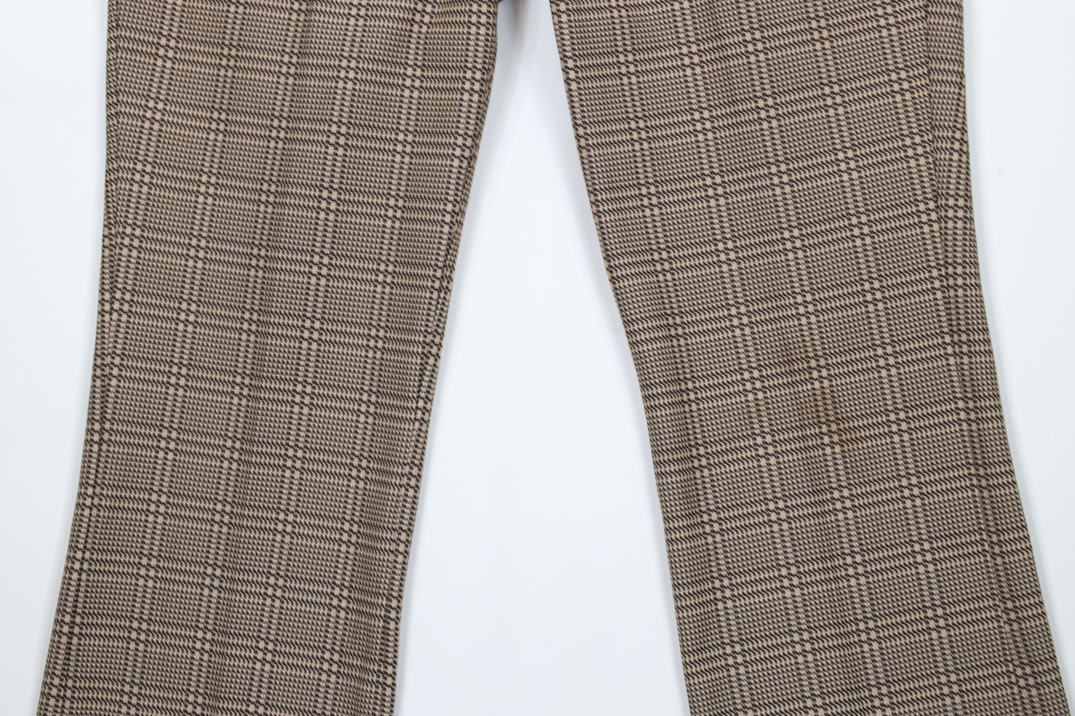 Vintage Vintage 70s Streetwear Knit Flared Wide Leg Chino Pants USA Size US 34 / EU 50 - 3 Thumbnail
