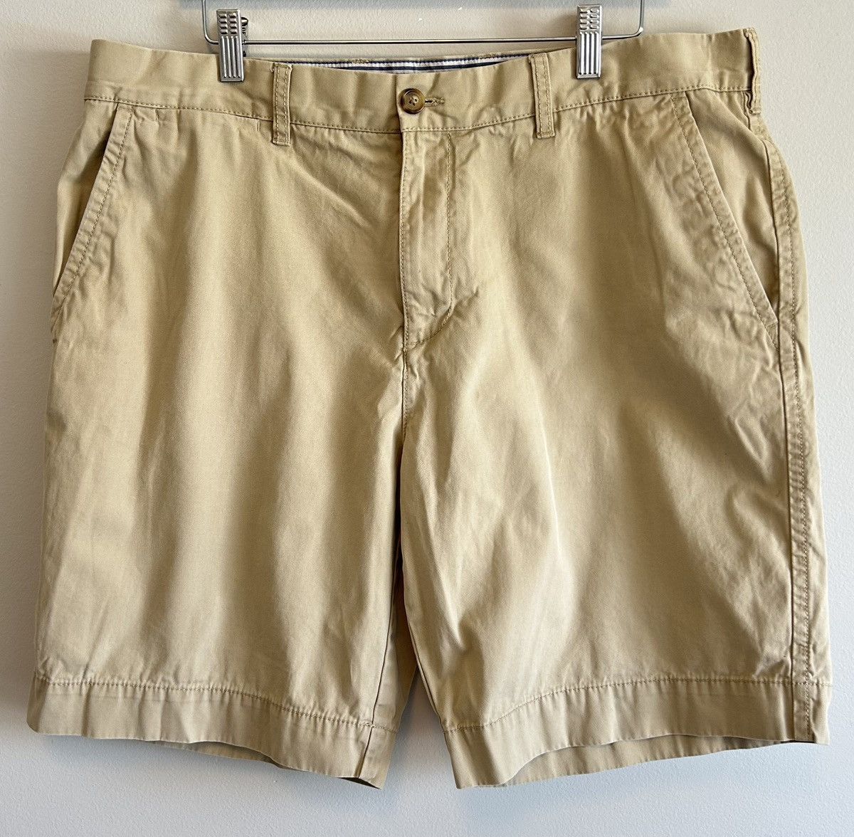 Tommy Hilfiger Tommy Hilfiger Men’s Tan Beige Khaki Summer Shorts - Size 38 Size US 38 / EU 54 - 1 Thumbnail