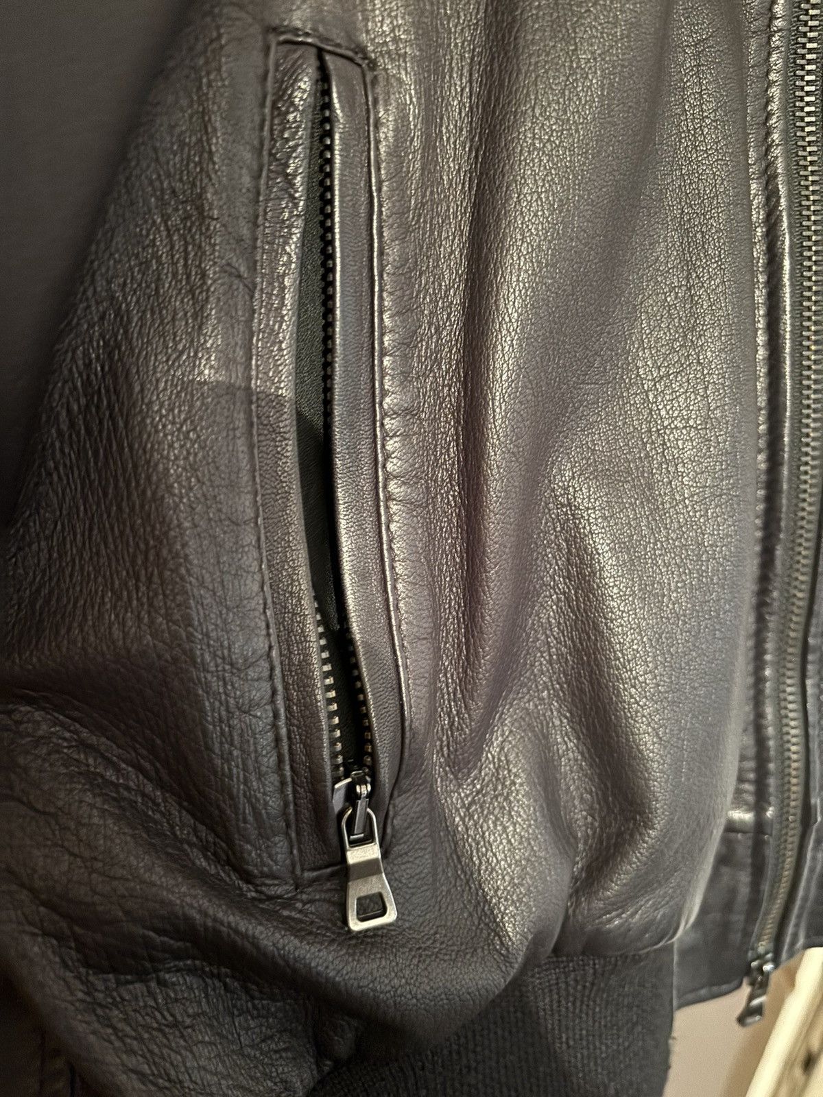 Vera Pelle Black leather jacket Vera Pelle Size US L / EU 52-54 / 3 - 6 Thumbnail