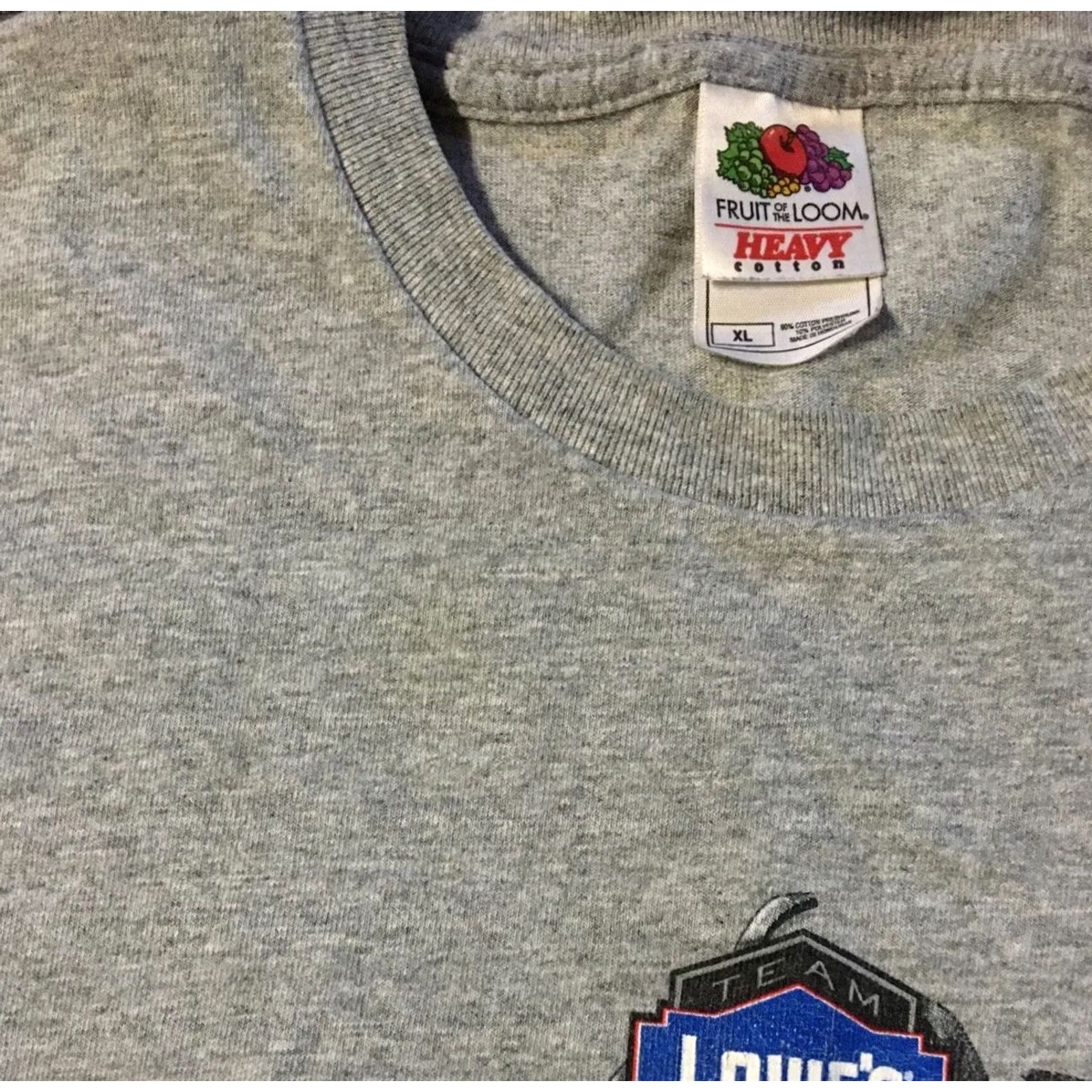Fox Racing VINTAGE NASCAR Kyle Busch Shirt XL Flames Grunge Biker Skate Fire Y2K 90s Gray Mens Long Sleeve Size US XL / EU 56 / 4 - 6 Thumbnail