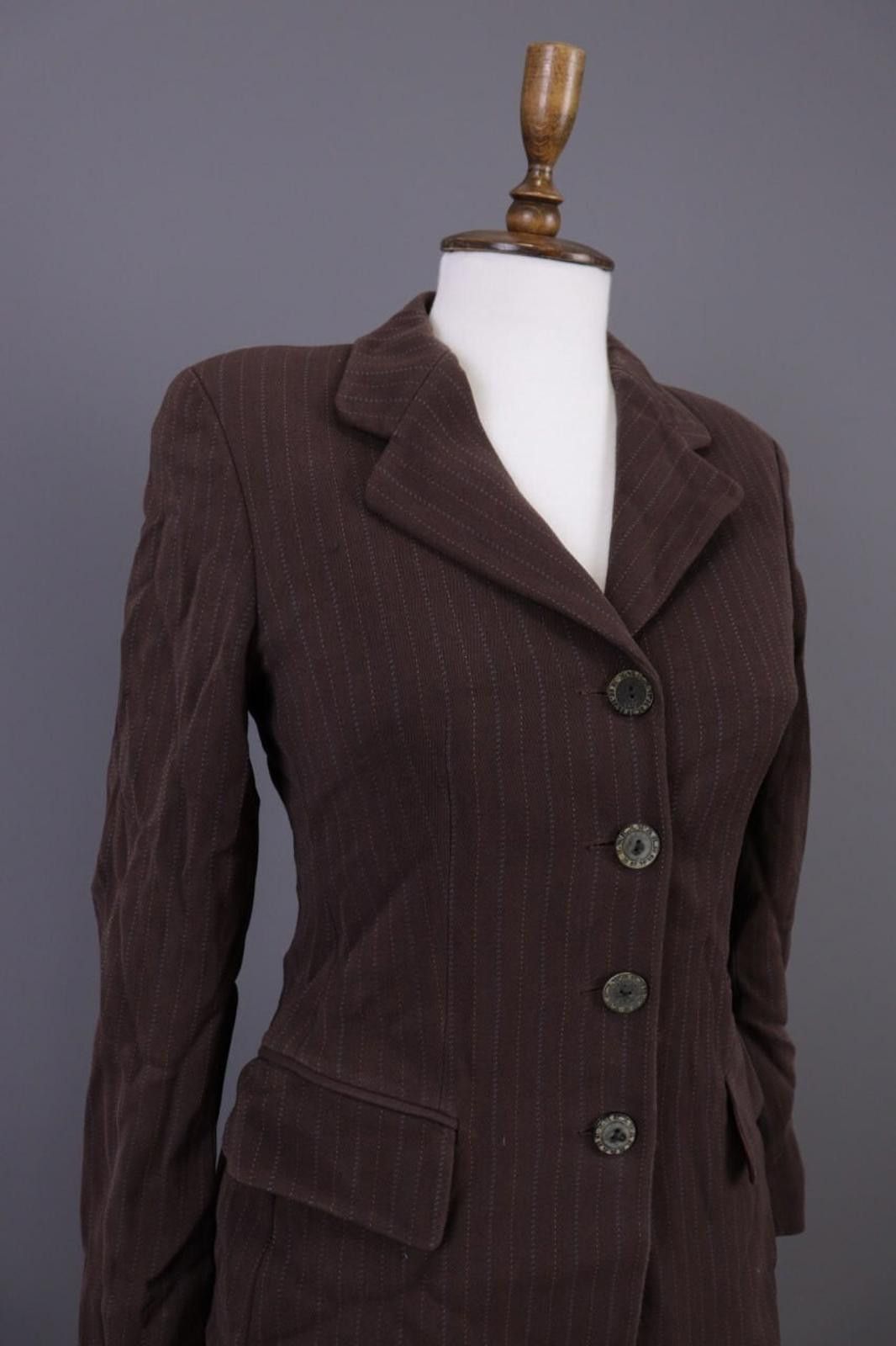 Escada Escada Elements Brown Single Blazer Coat Jacket Size 34 Size M / US 6-8 / IT 42-44 - 5 Thumbnail