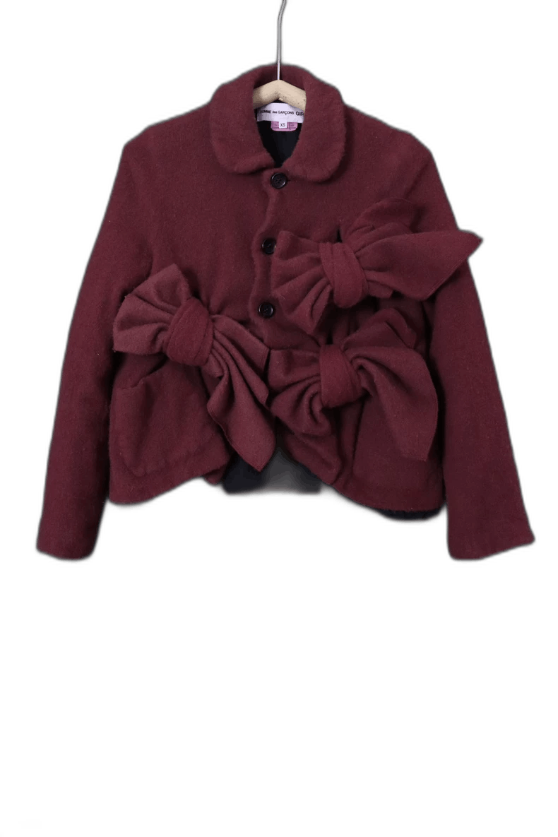 Comme des Garcons Comme des Garcons 22AW Bow Wool Top - dmc Size M / US 6-8 / IT 42-44 - 1 Thumbnail