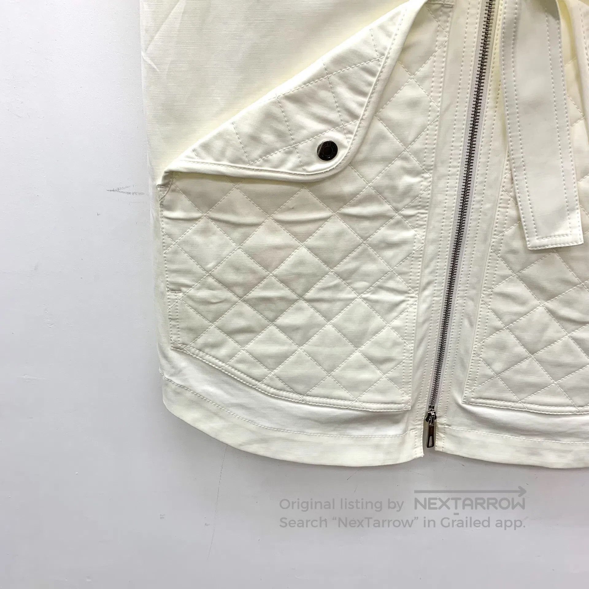 Hermes Hermes White cotton spaghetti strap sleeveless dress| Size S / US 4 / IT 40 - 5 Thumbnail