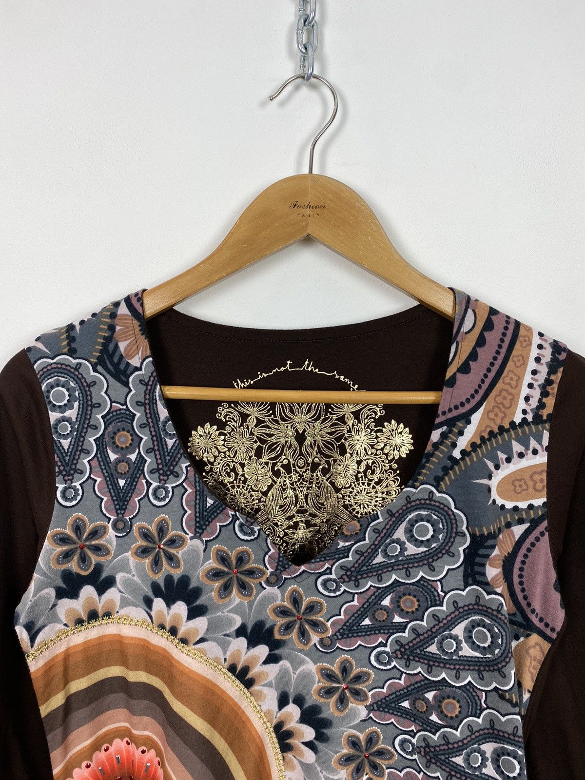 Desigual Desigual Dress Short Sleeve Women’s Size M Regular Floral Size M / US 6-8 / IT 42-44 - 2 Thumbnail