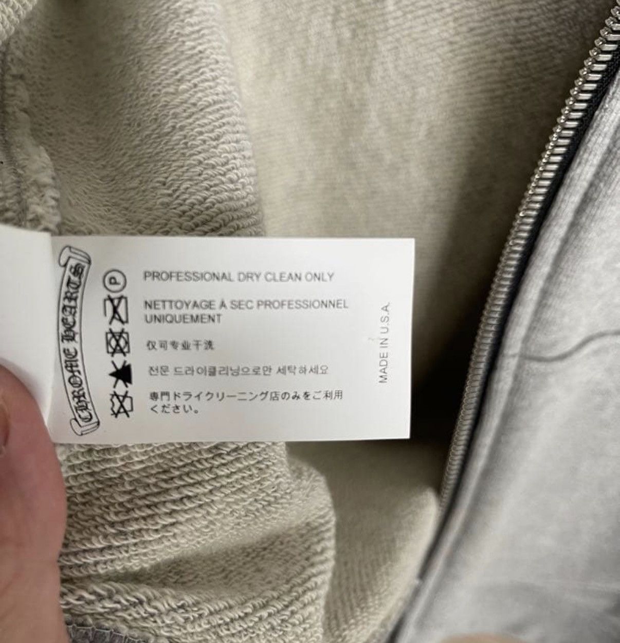 Chrome Hearts Chrome hearts Y Not Zip Ch Plus Cross Patch hoodie Size S Size US S / EU 44-46 / 1 - 8 Thumbnail