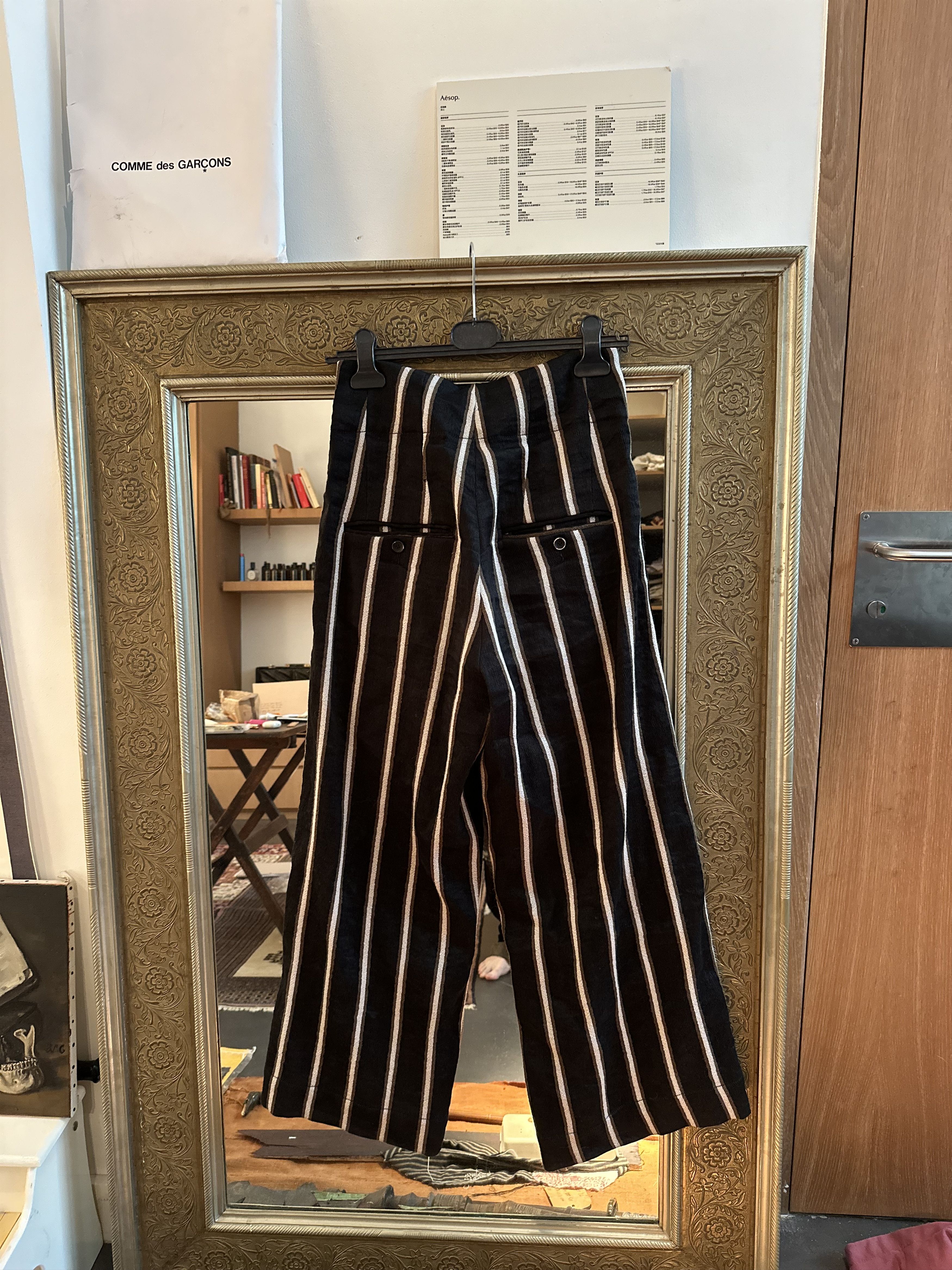 Uma Wang Uma wang striped trousers Size US 30 / EU 46 - 2 Thumbnail