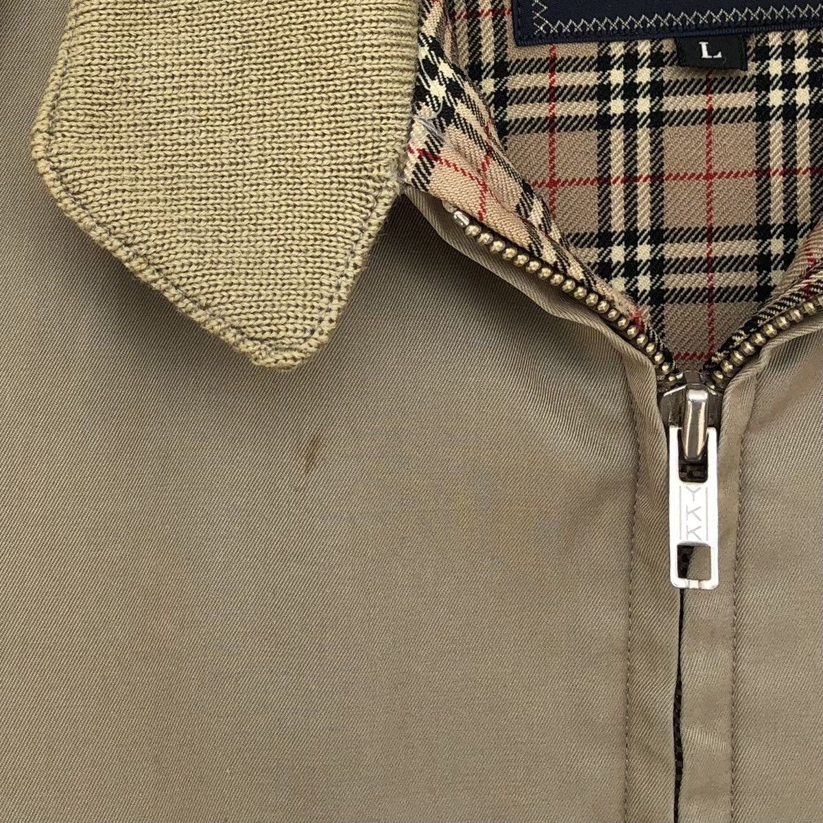 Burberry Vintage Burberrys Prorsum Lined Novacheck Bomber Jacket Size US M / EU 48-50 / 2 - 13 Thumbnail