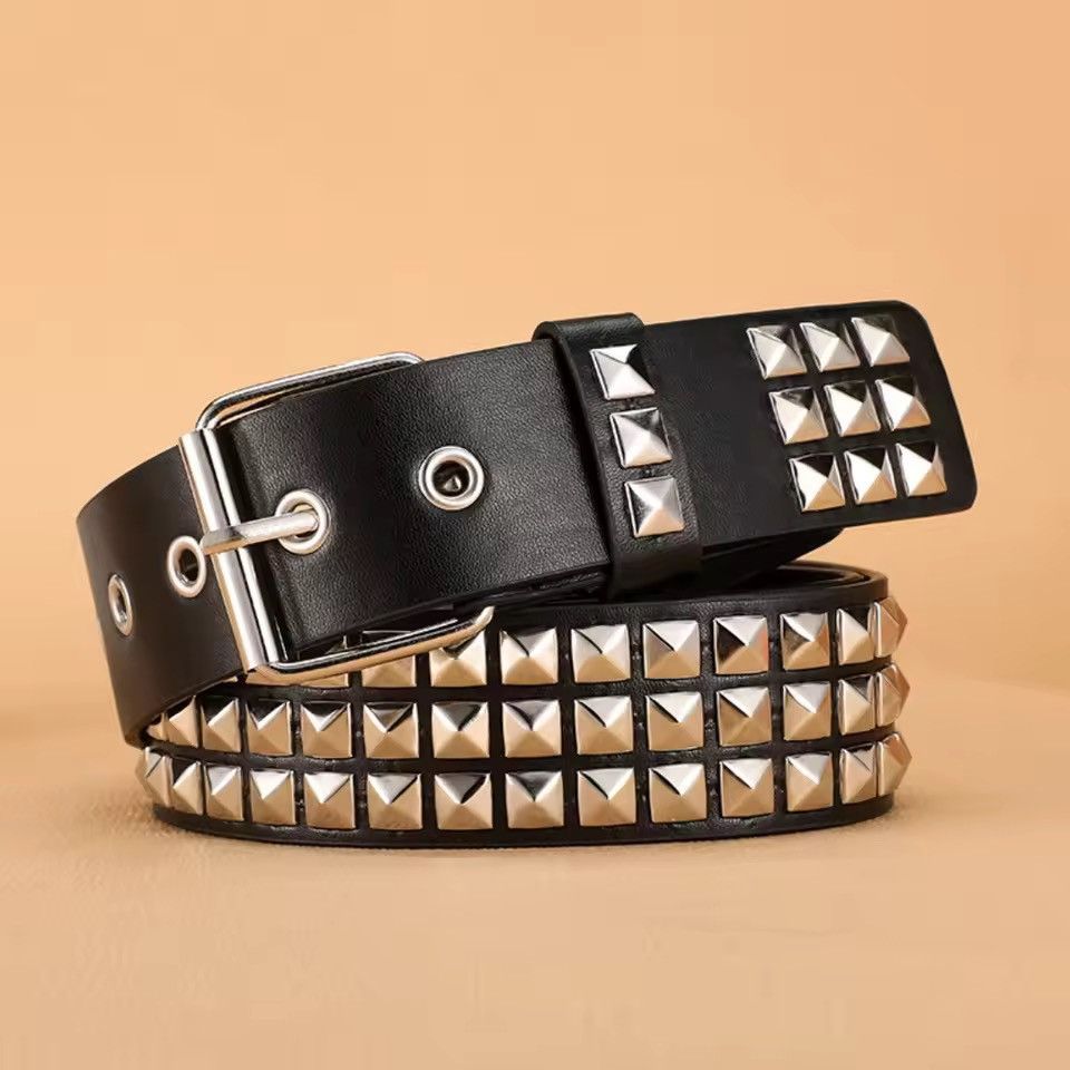 Japanese Brand Asaoka x Honda Pyramid Studded Belt (classic) Size ONE SIZE - 11 Thumbnail