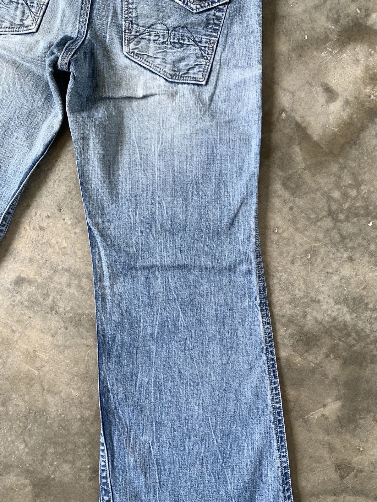 Tornado Mart Super Flare Jeans Japan Brapper Low Rise Bellbottom Jeans Size 28" / US 6 / IT 42 - 13 Thumbnail