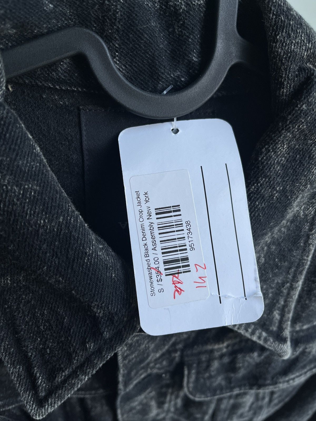 Assembly New York Assembly New York Distressed Denim Cropped Jacket Size S / US 4 / IT 40 - 6 Thumbnail