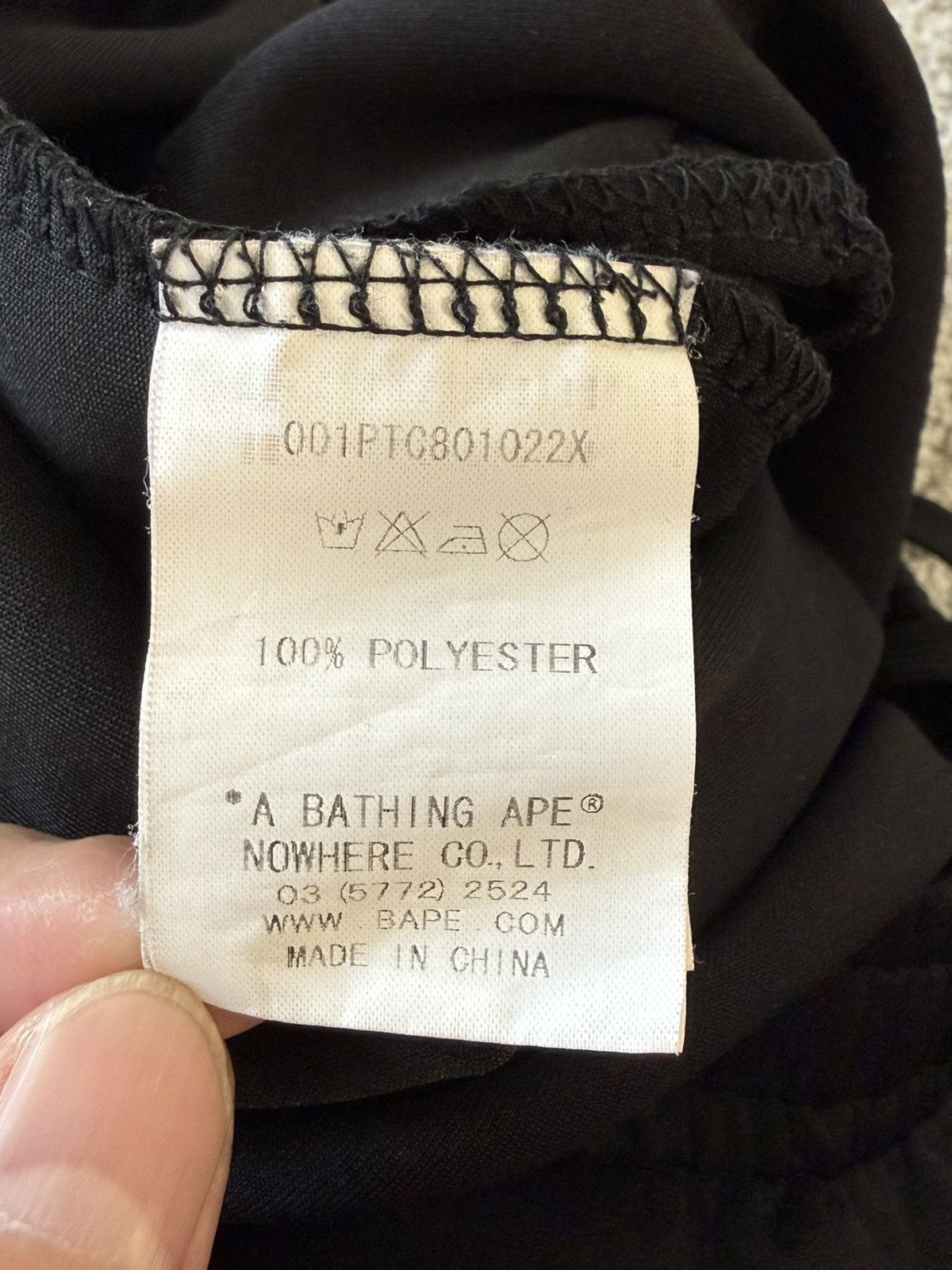 Bape Bape Jogger Pants Size US 30 / EU 46 - 4 Thumbnail