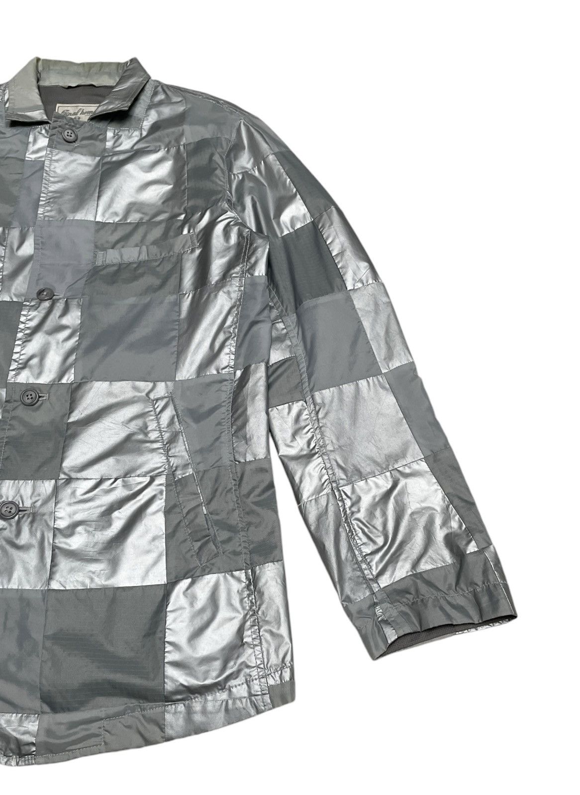 Final Home Rare Design Vintage Final Home Matellic Nylon Jacket 2000s Size US M / EU 48-50 / 2 - 6 Thumbnail