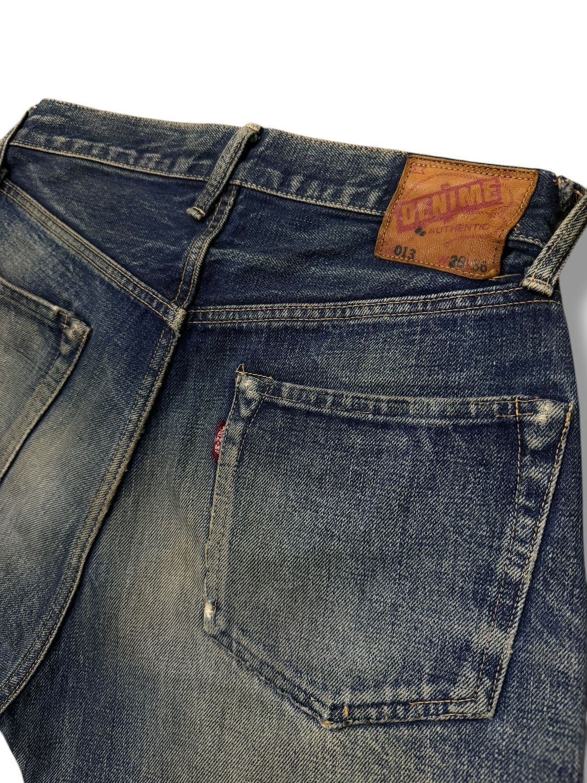 Denime Vintage 90s Denime Lot 013 Orizzonti Japan Selvedge | W29 Size US 29 - 11 Thumbnail