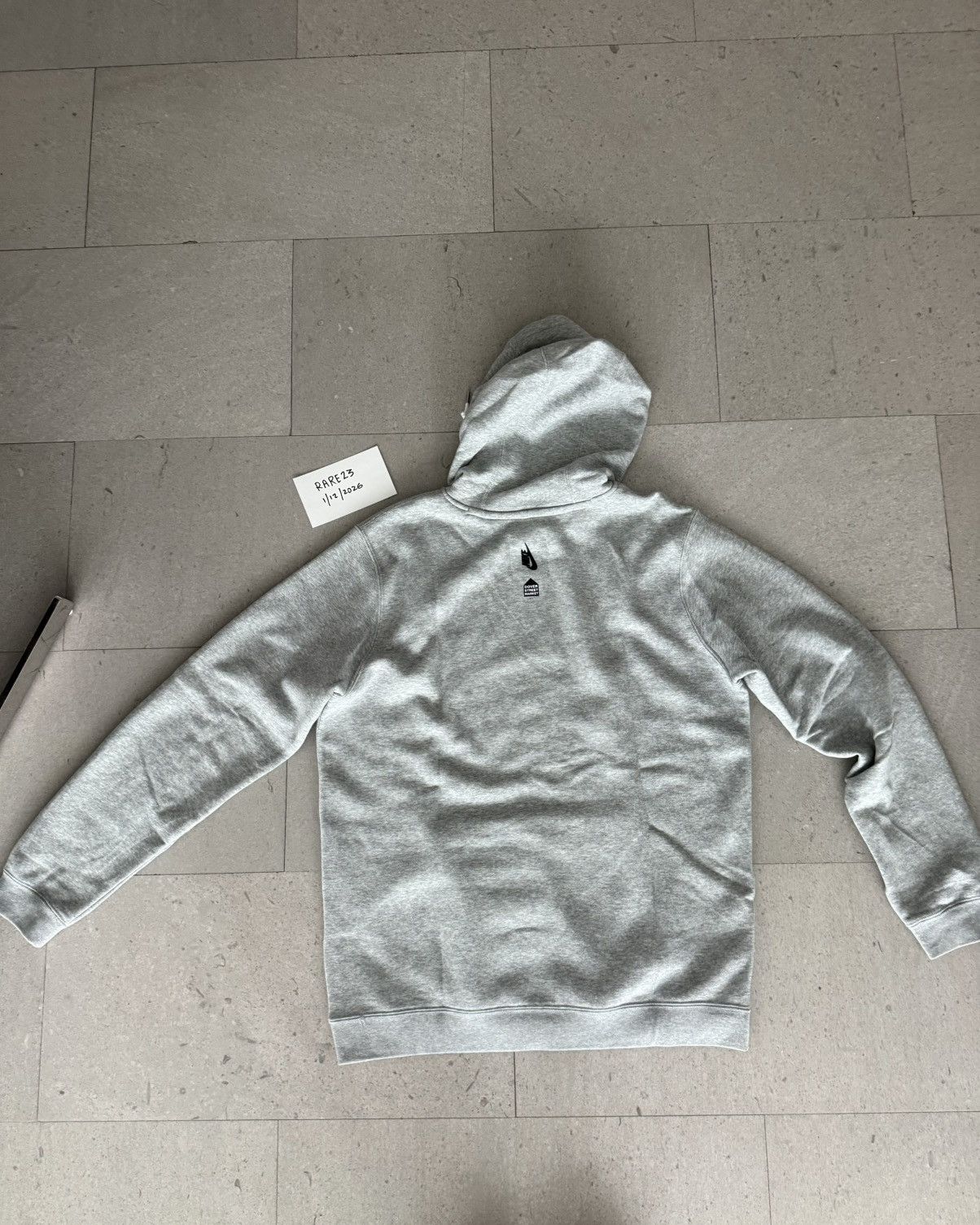 Dover Street Market × Nike Nike x Dover Street Market (DSM) hoodie in grey Size US L / EU 52-54 / 3 - 3 Thumbnail