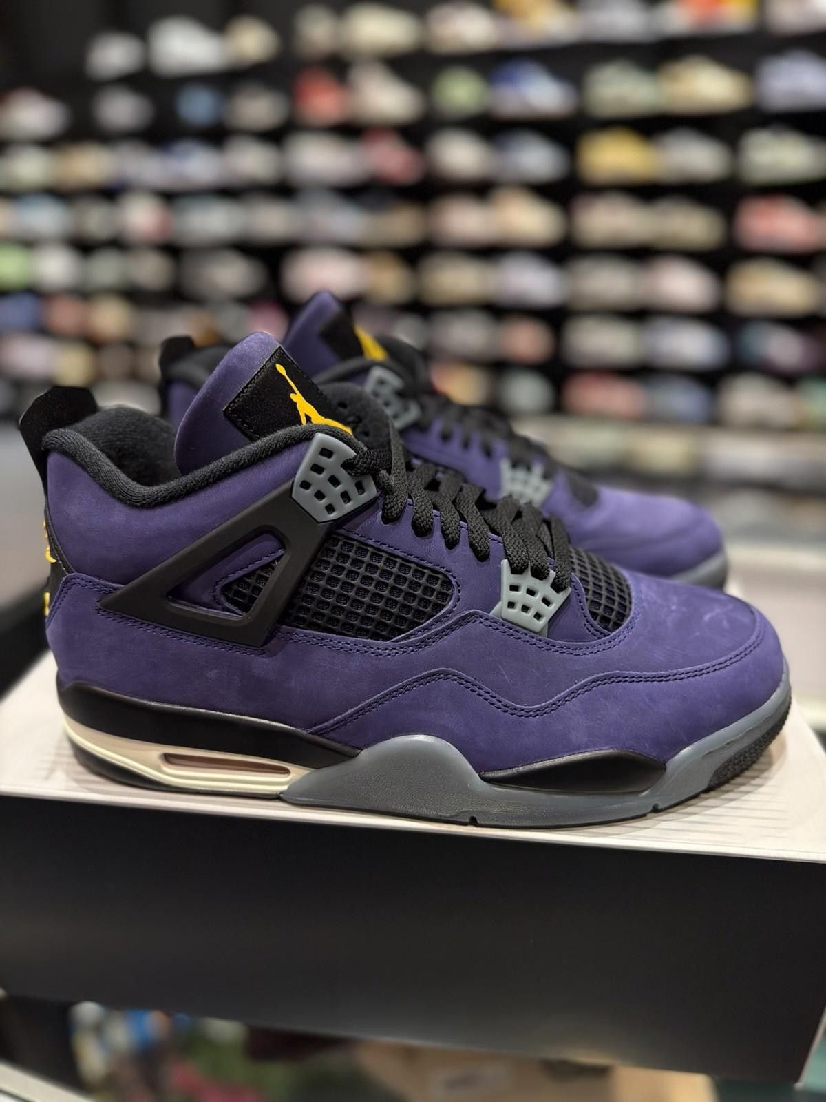 Jordan Brand Air Jordan 4 Retro Lakers "Imperial Purple" FV5029-500 (7.5) Size US 7.5 / EU 40-41 - 2 Thumbnail