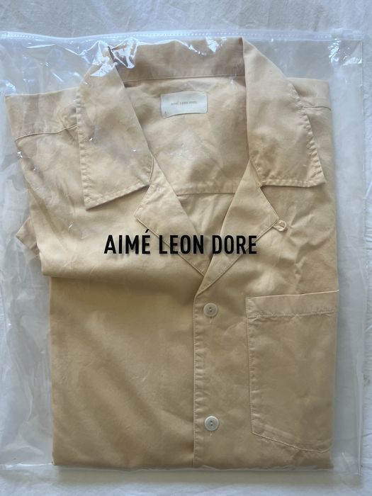 Aime Leon Dore Cropped Camp Shirt Lメンズ - bictur.co