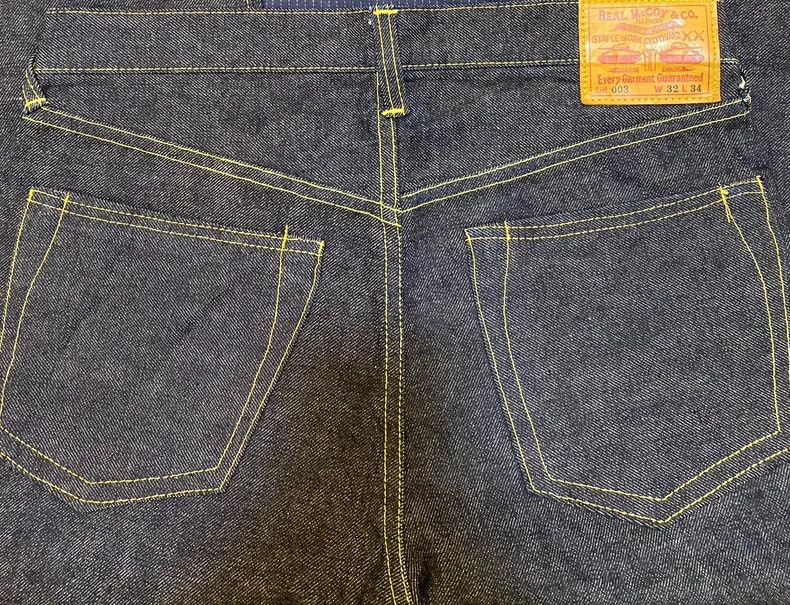 The Real McCoy's The REAL McCOY'S Size LVintage Version W32 L34, Raw Selvedg Size US 28 / EU 44 - 4 Thumbnail