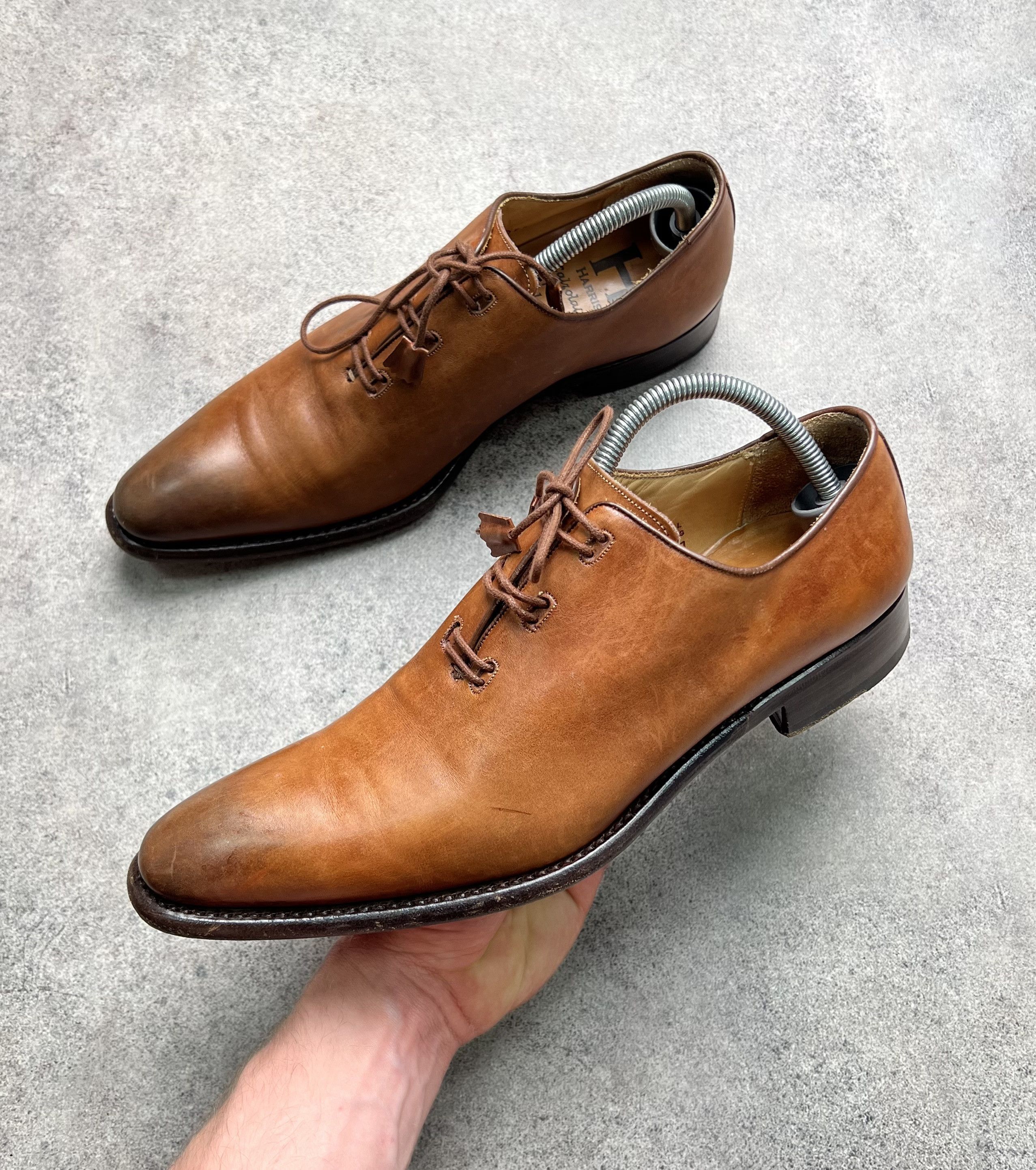 Firenze Harris Firenze 1913 antique italian leather shoes Size US 7.5 / EU 40-41 - 1 Thumbnail