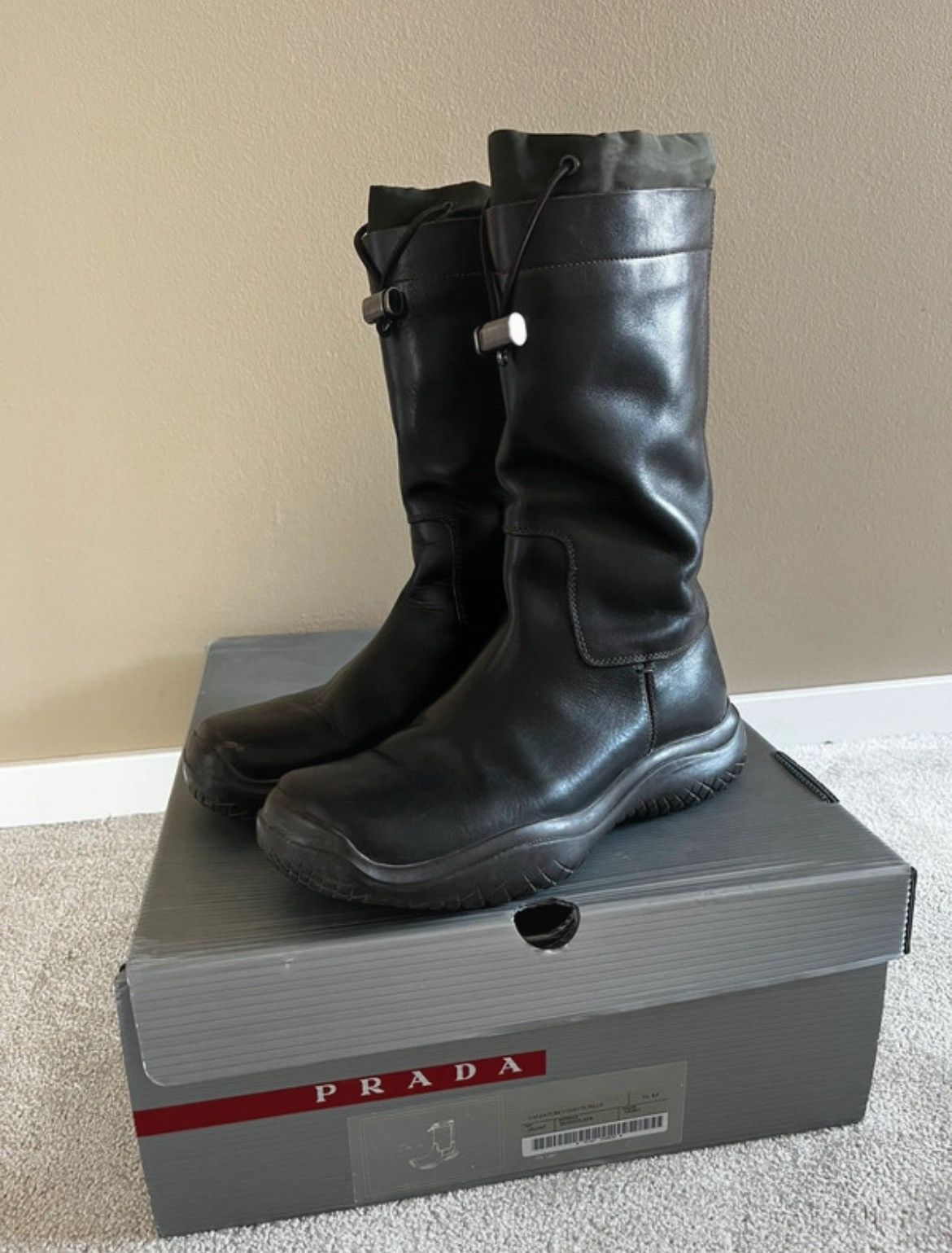 Prada Prada FW99 Runway Vibram Boots Size US 9 / EU 42 - 1 Thumbnail