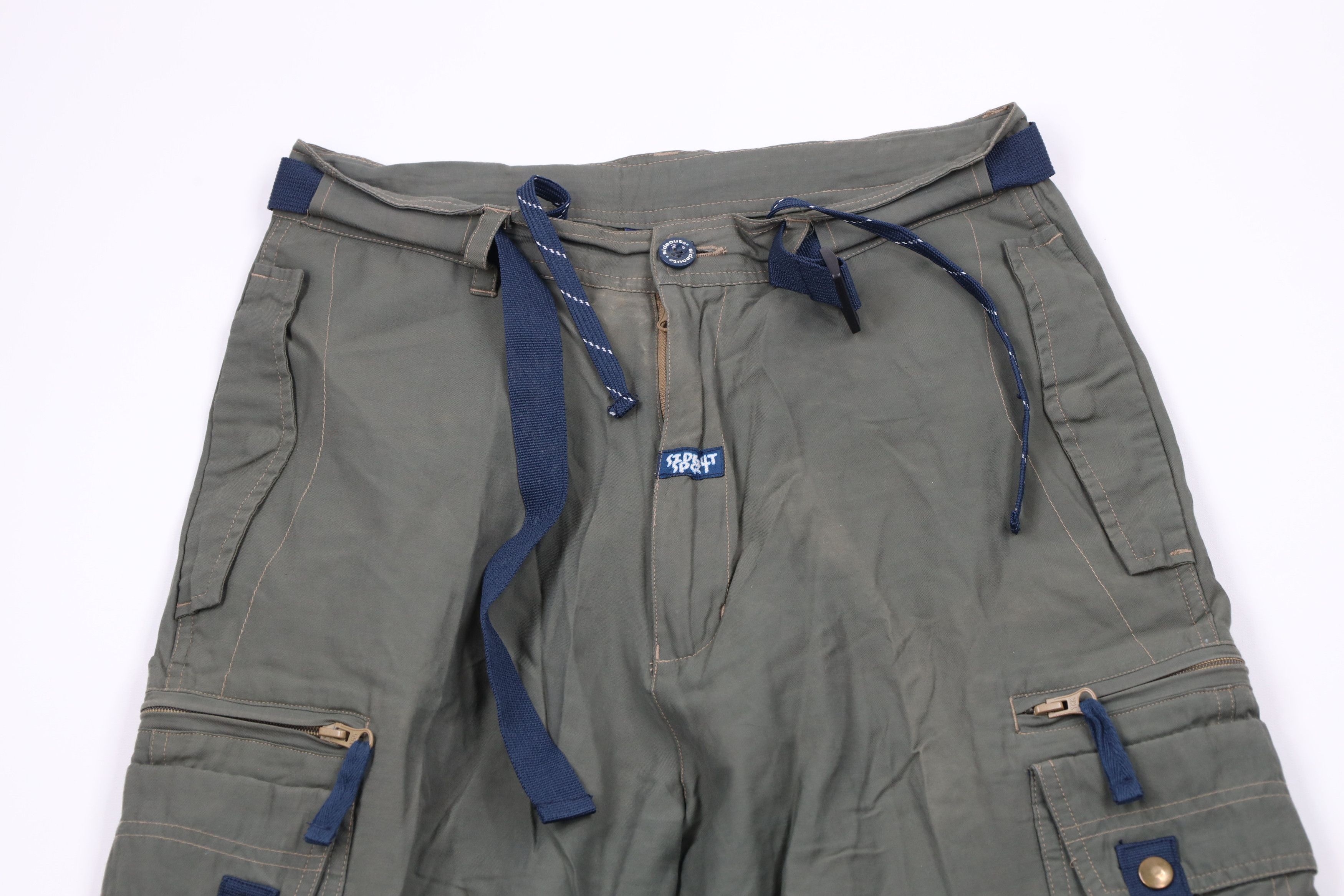 Vintage Vintage 90s Y2K Streetwear Convertible Cargo Pants Shorts Size US 30 / EU 46 - 2 Thumbnail