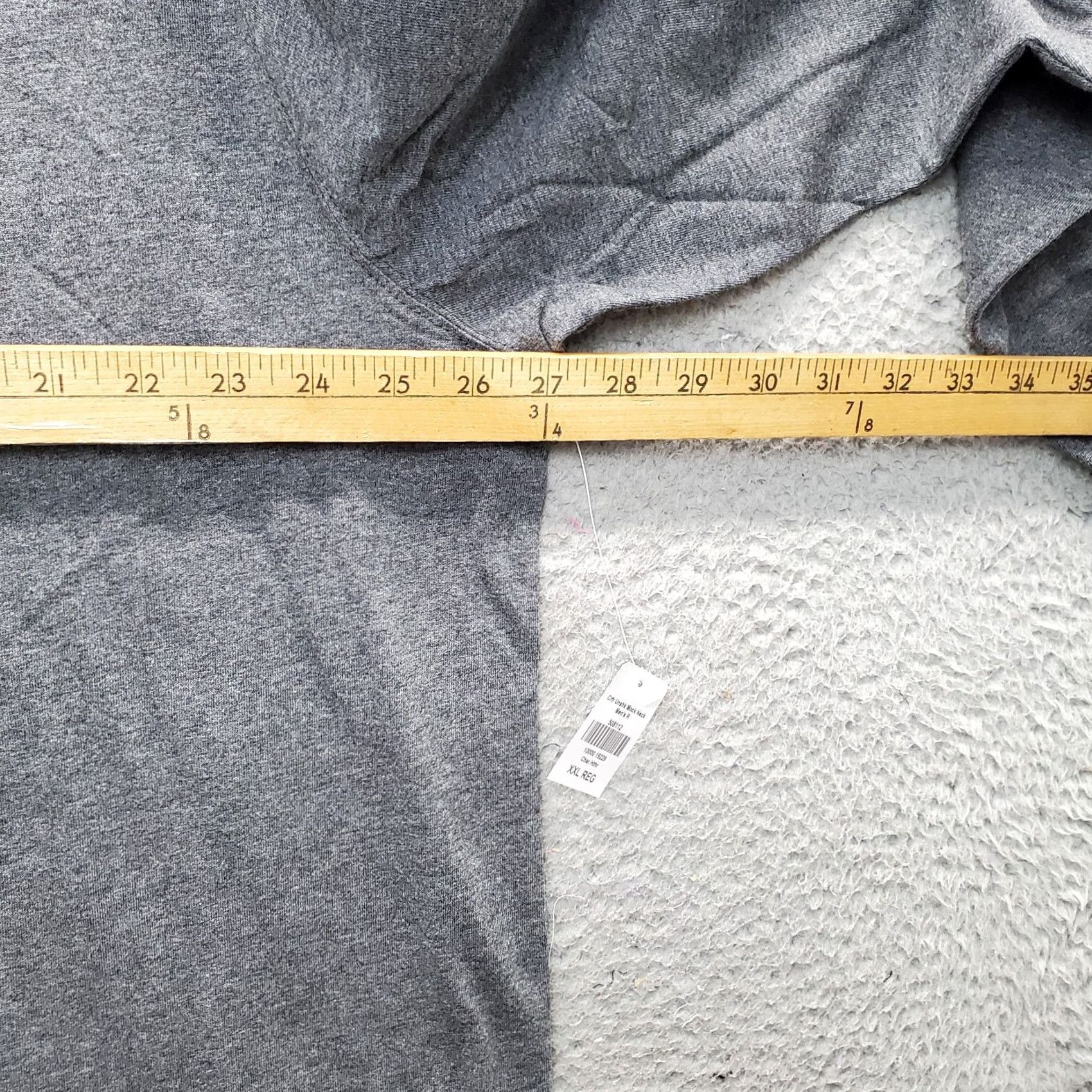 Vintage L.L. Bean Mens XXL Gray Traditional Fit Raglan Sleeve Turtleneck Pullover Shirt Size US XXL / EU 58 / 5 - 4 Thumbnail