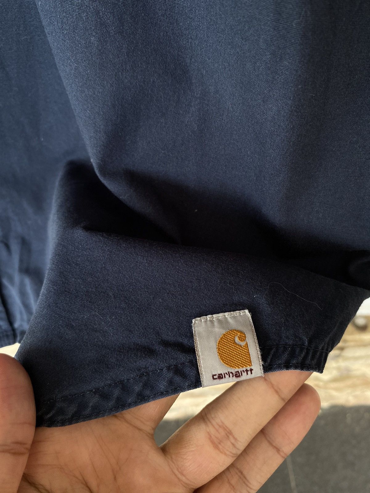 Carhartt Vintage Carhartt Relaxed Fit Short Sleeve Button Up Shirt Size US L / EU 52-54 / 3 - 4 Thumbnail