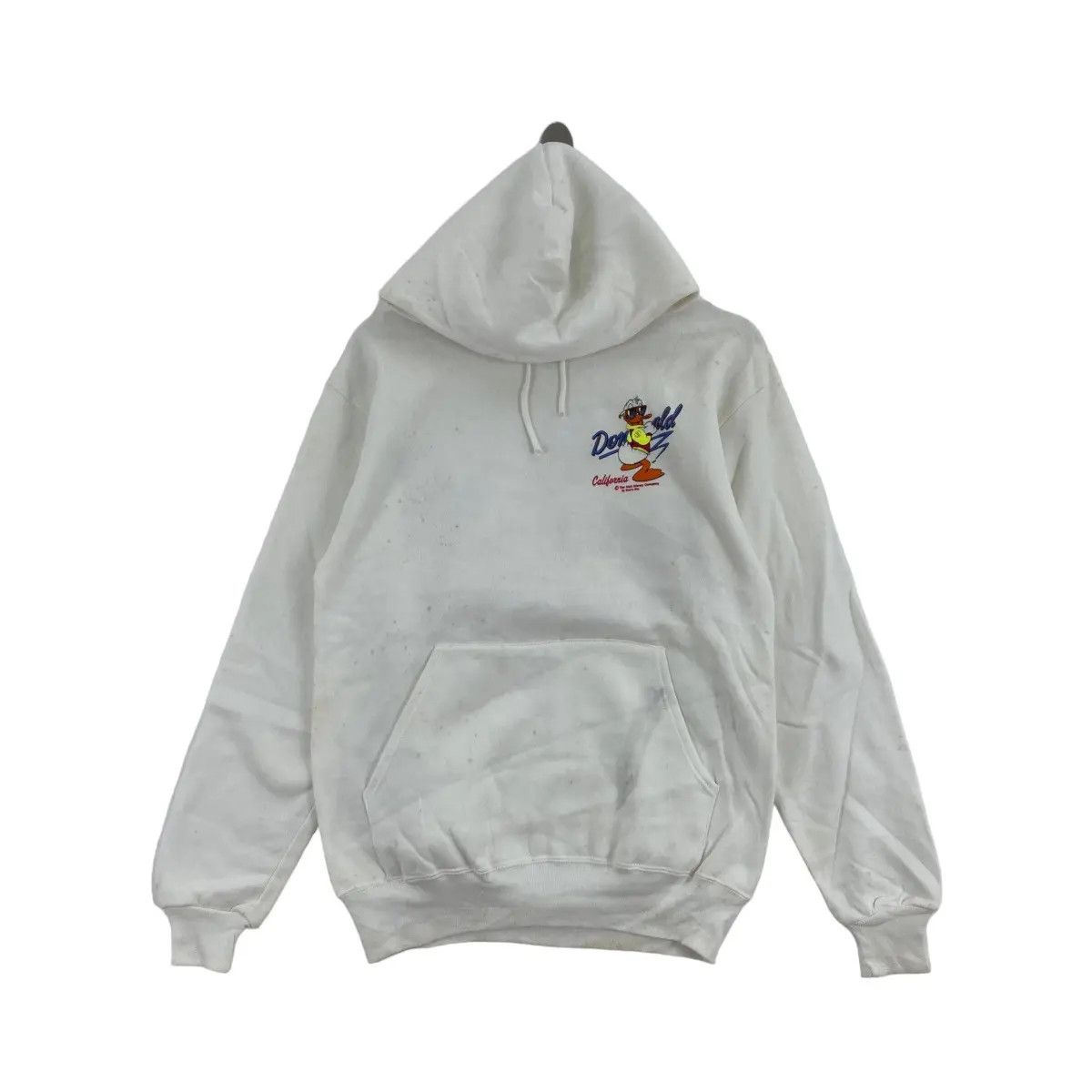 Disney Vintage 90’ DISNEY DONALD DUCK Sherry Mig Art Hoodie Size M / US 6-8 / IT 42-44 - 4 Thumbnail