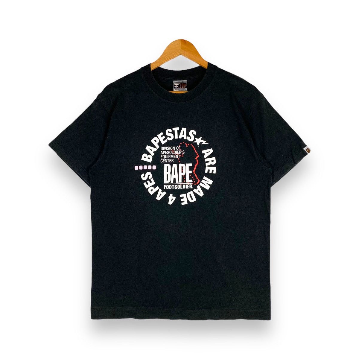 Bape BAPESTAS TEE Size US L / EU 52-54 / 3 - 1 Thumbnail
