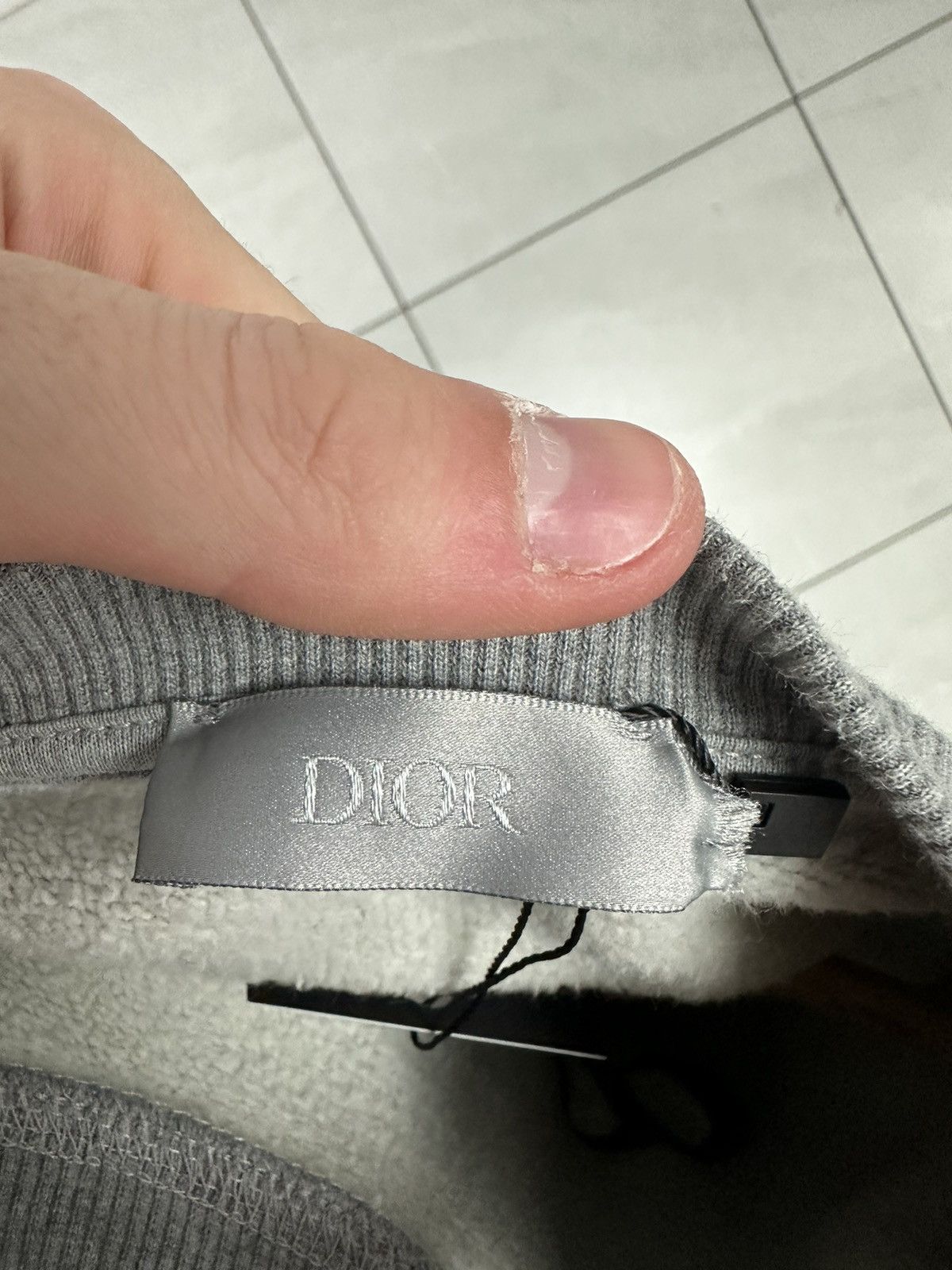 Dior Christian Dior Crewneck Sweatshirt Grey Large Size US S / EU 44-46 / 1 - 5 Thumbnail